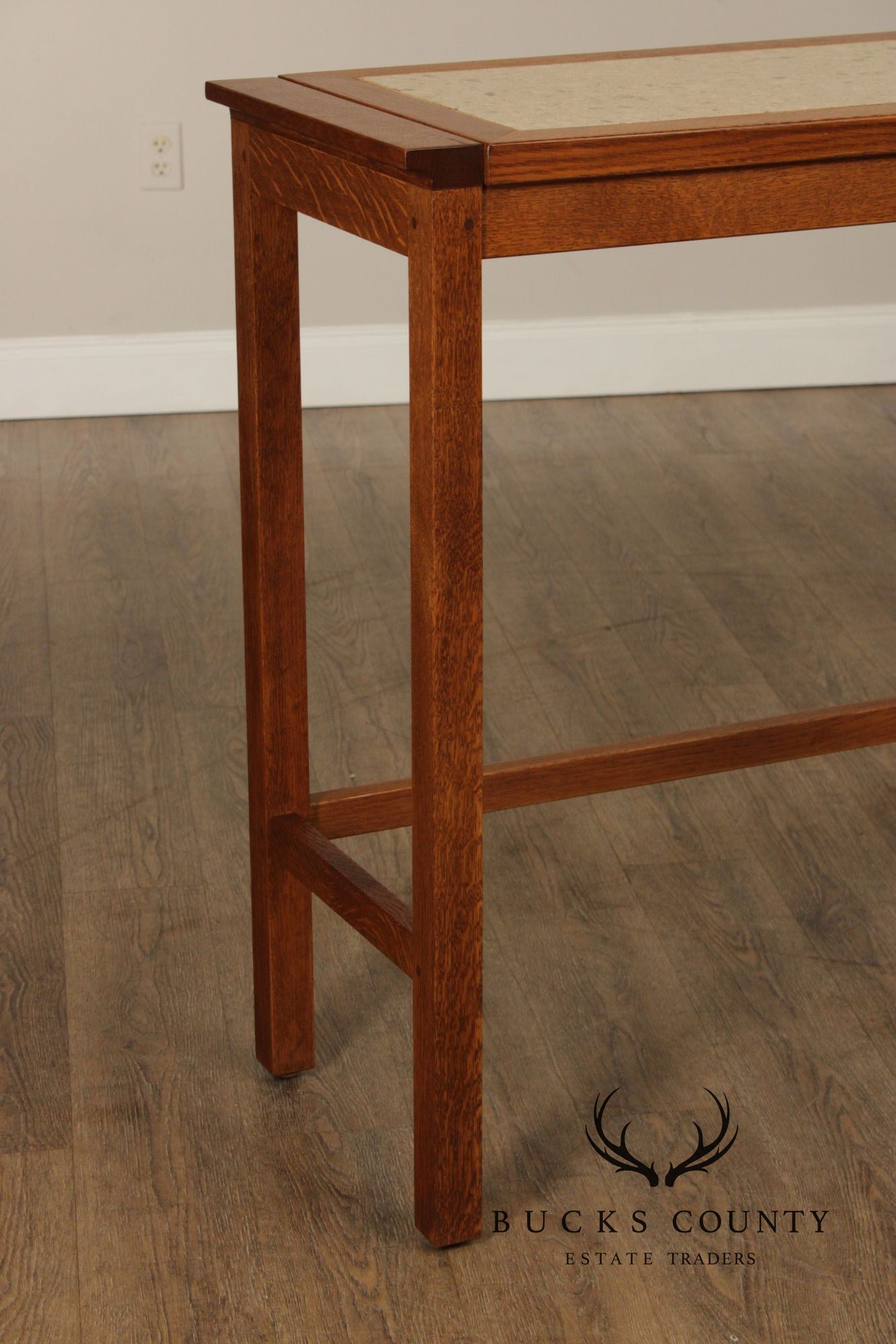 Stickley Mission Collection Oak Counter Height Table
