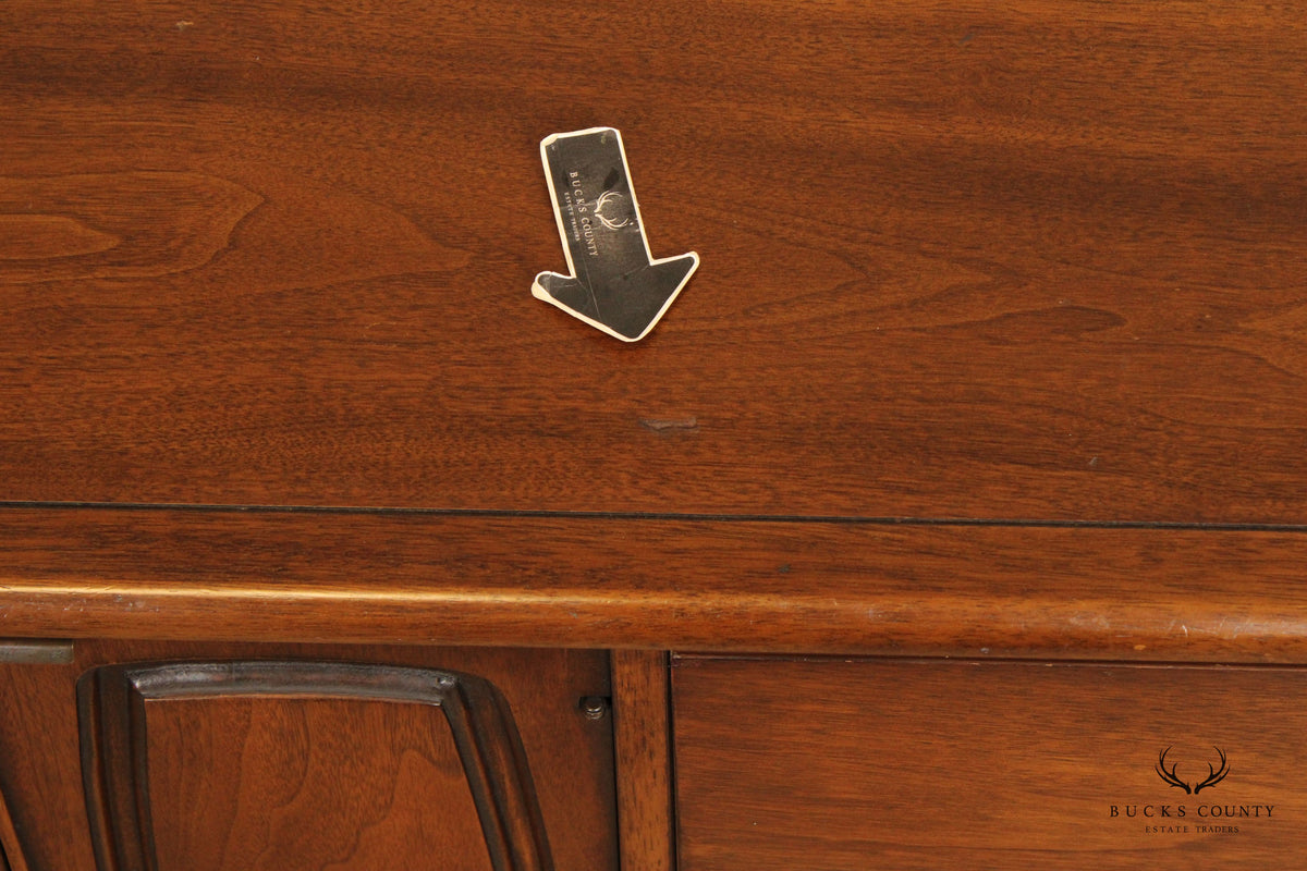 Broyhill 'Emphasis' Mid Century Modern Walnut Low Chest