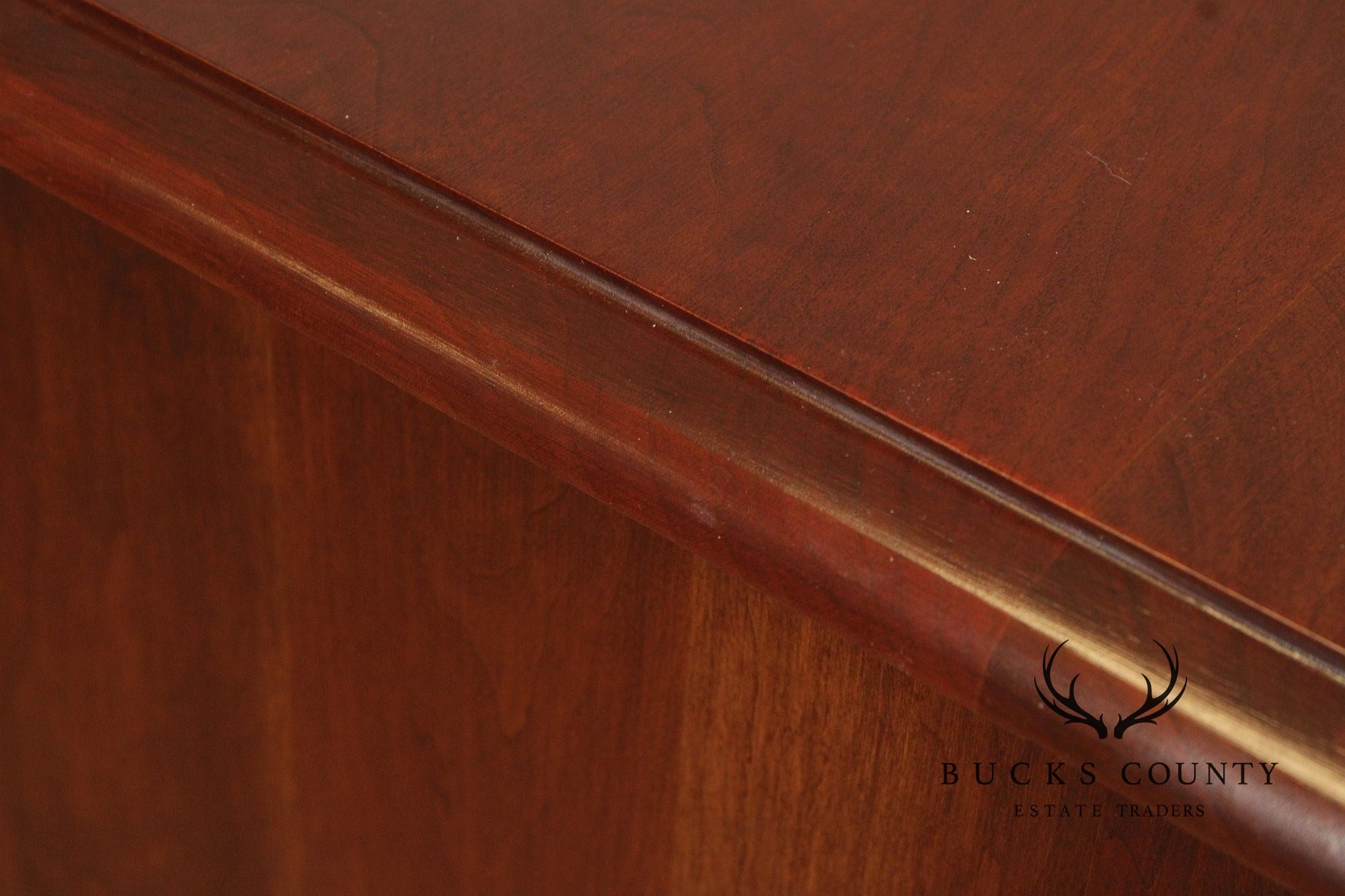 Vintage Chippendale Style Cherry Dresser