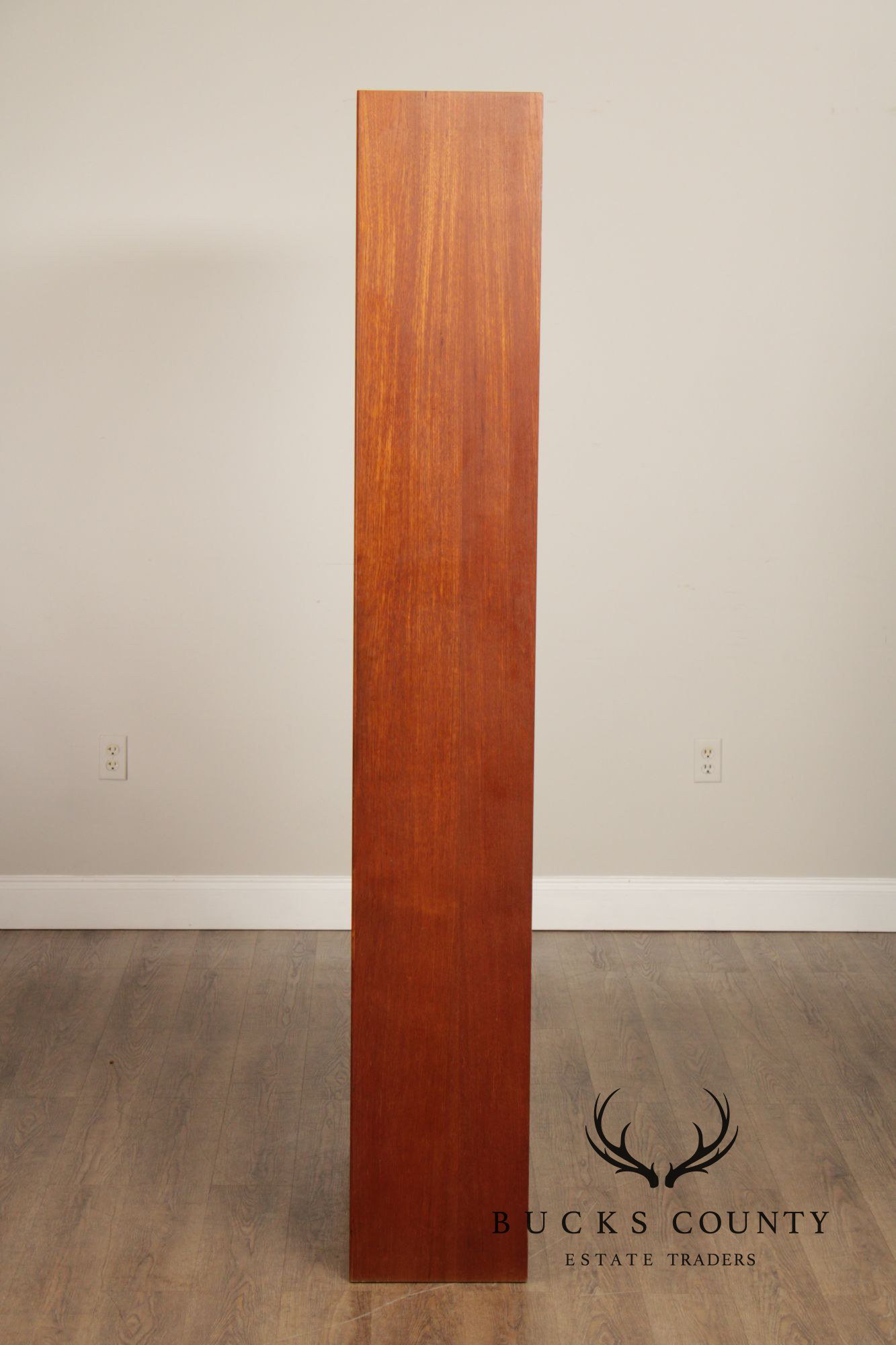 Danish Modern Pair of Teak Open Bookcases