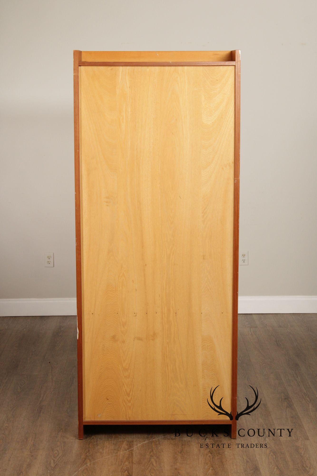 Danish Modern Pair of Teak Open Bookcases