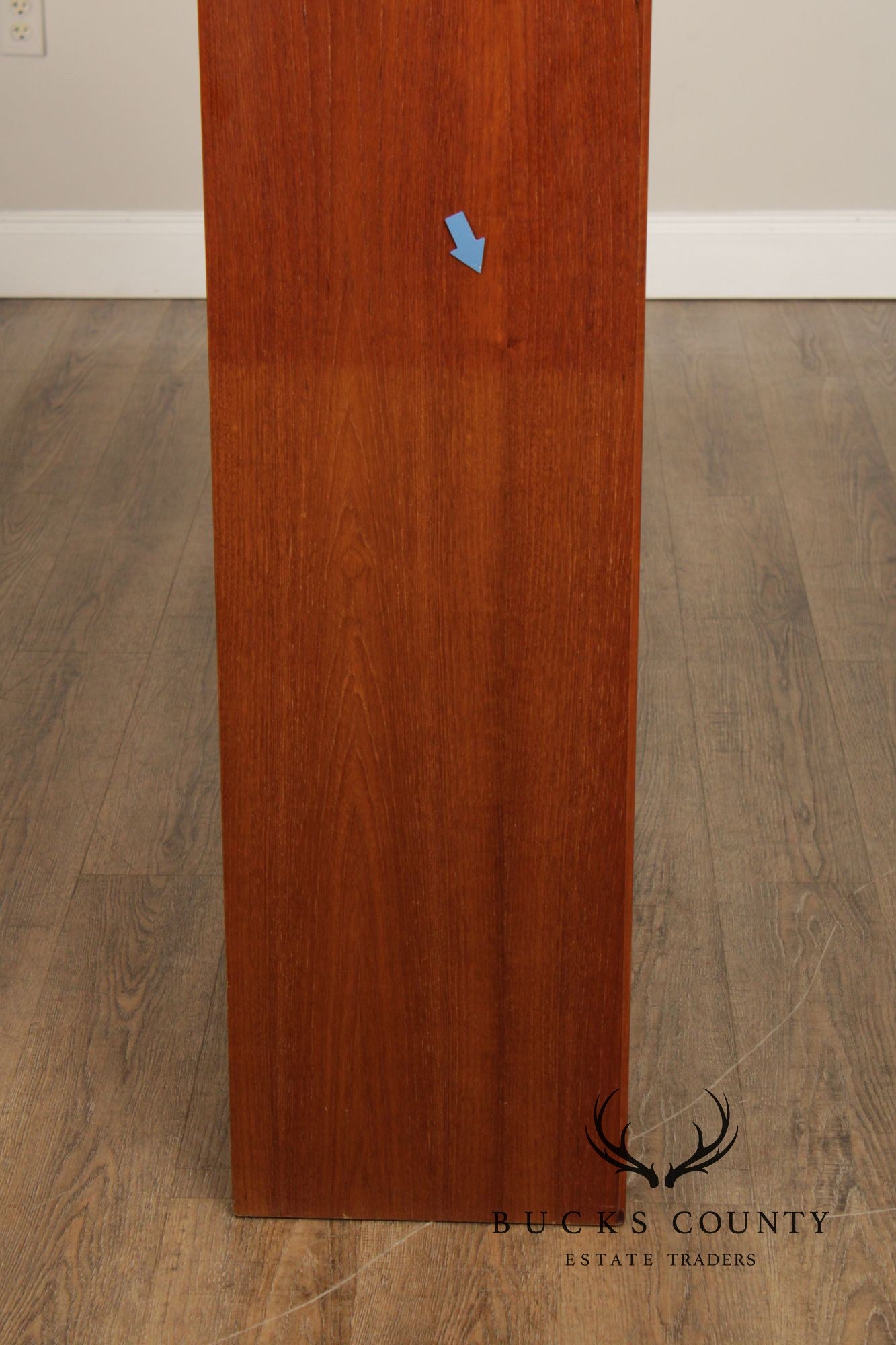 Danish Modern Pair of Teak Open Bookcases