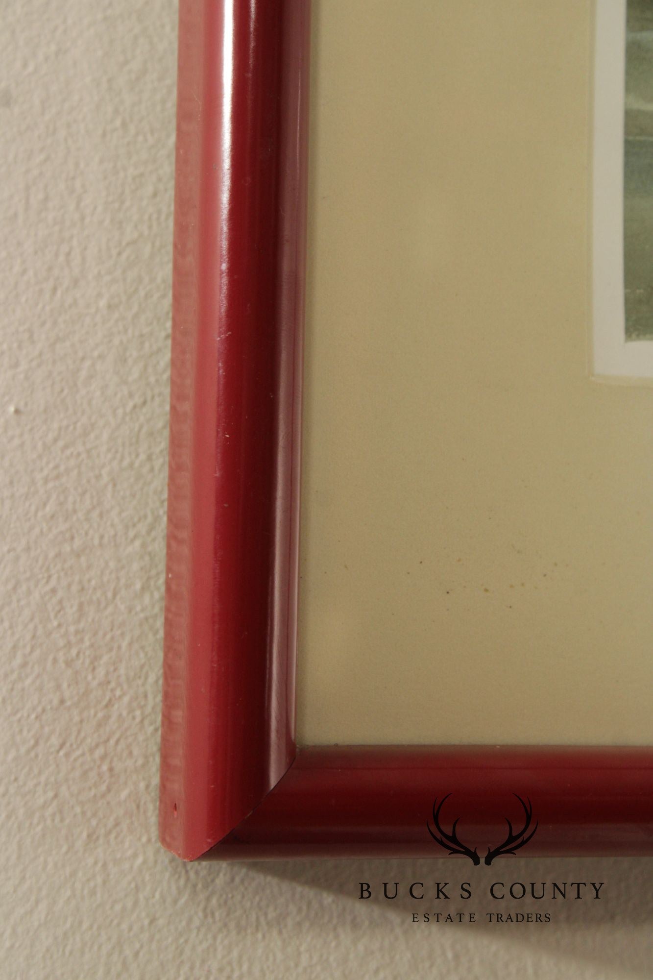 Bertha Ann Stupak Watercolor Painting, Boats in Harbor