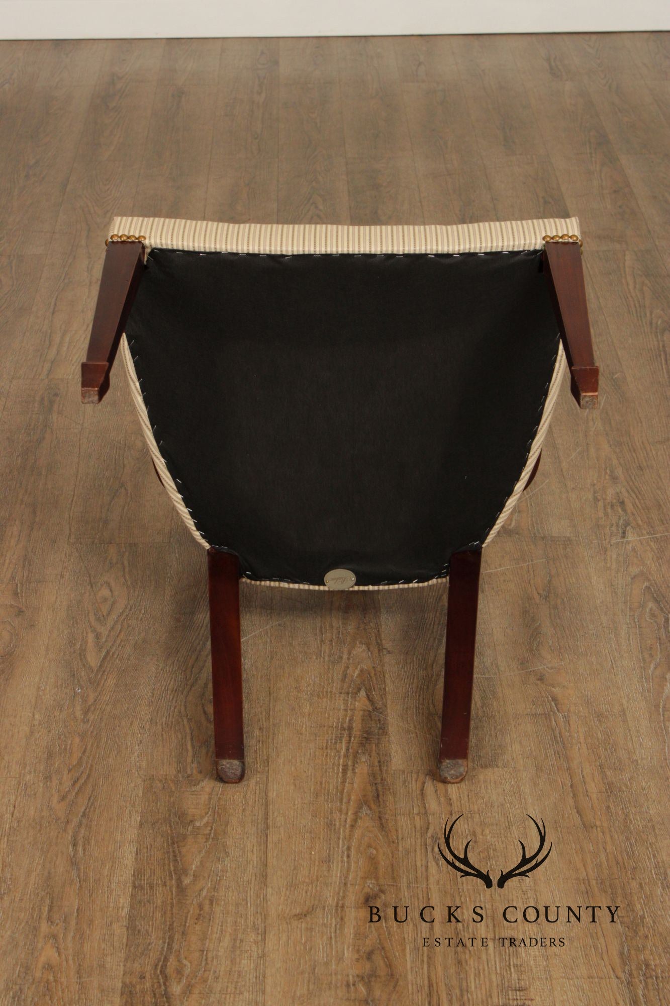 Baker Hepplewhite Style Set of Eight Mahogany Dining Chairs