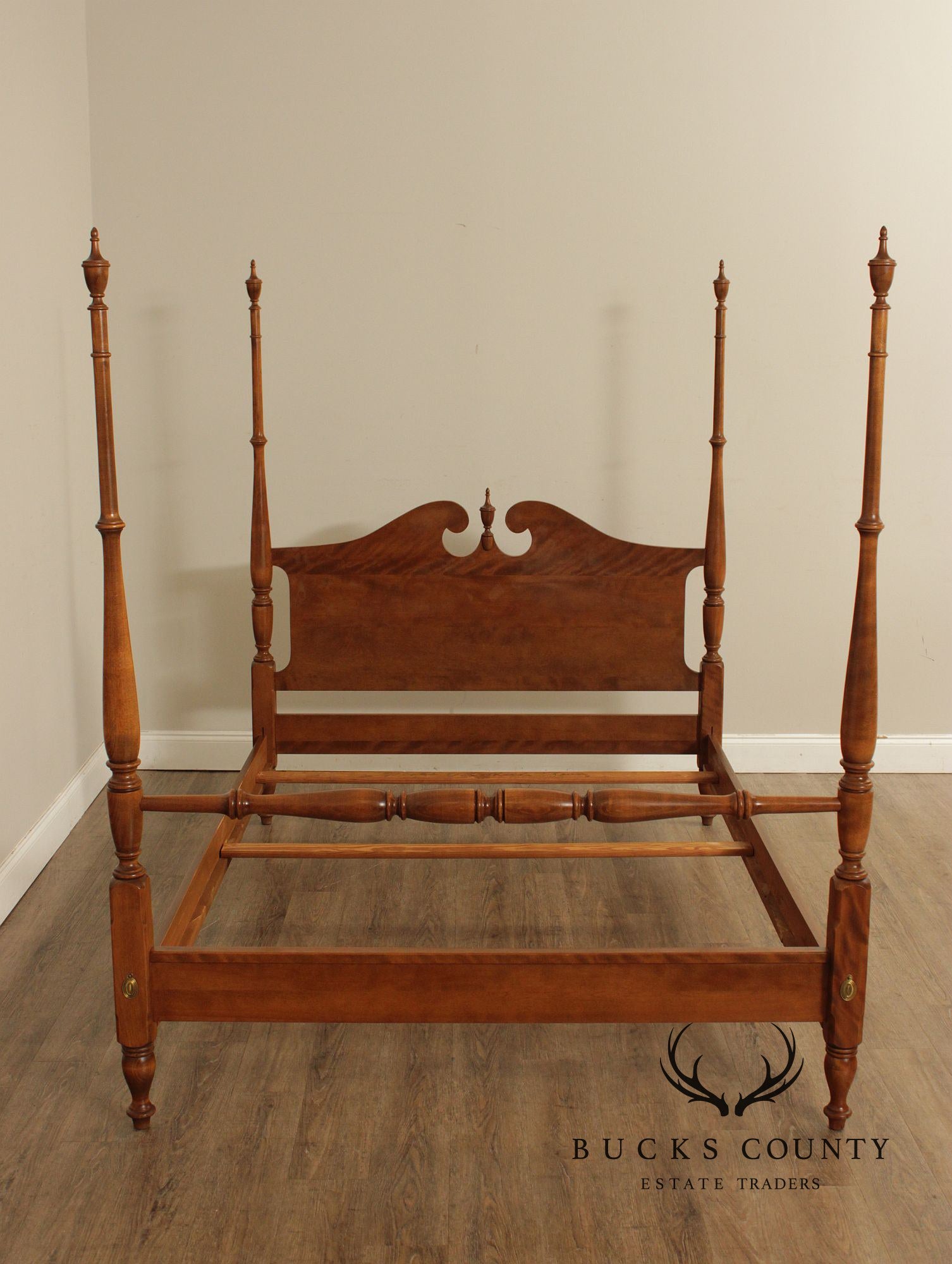 Ethan Allen American Maple Full Size Poster Bed