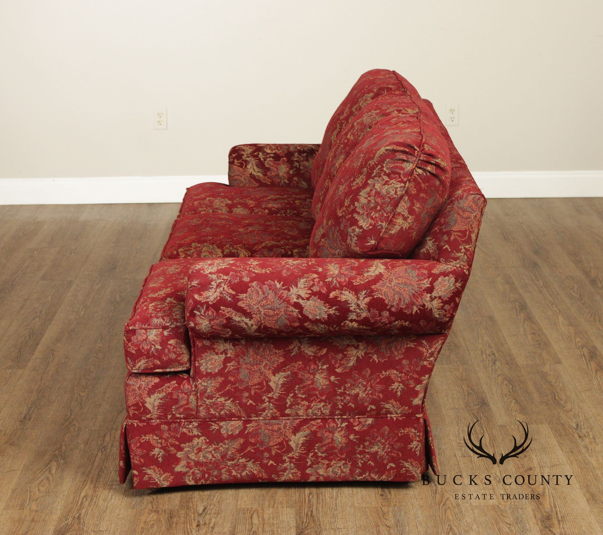 Pennsylvania House Three-Seat Floral Sofa