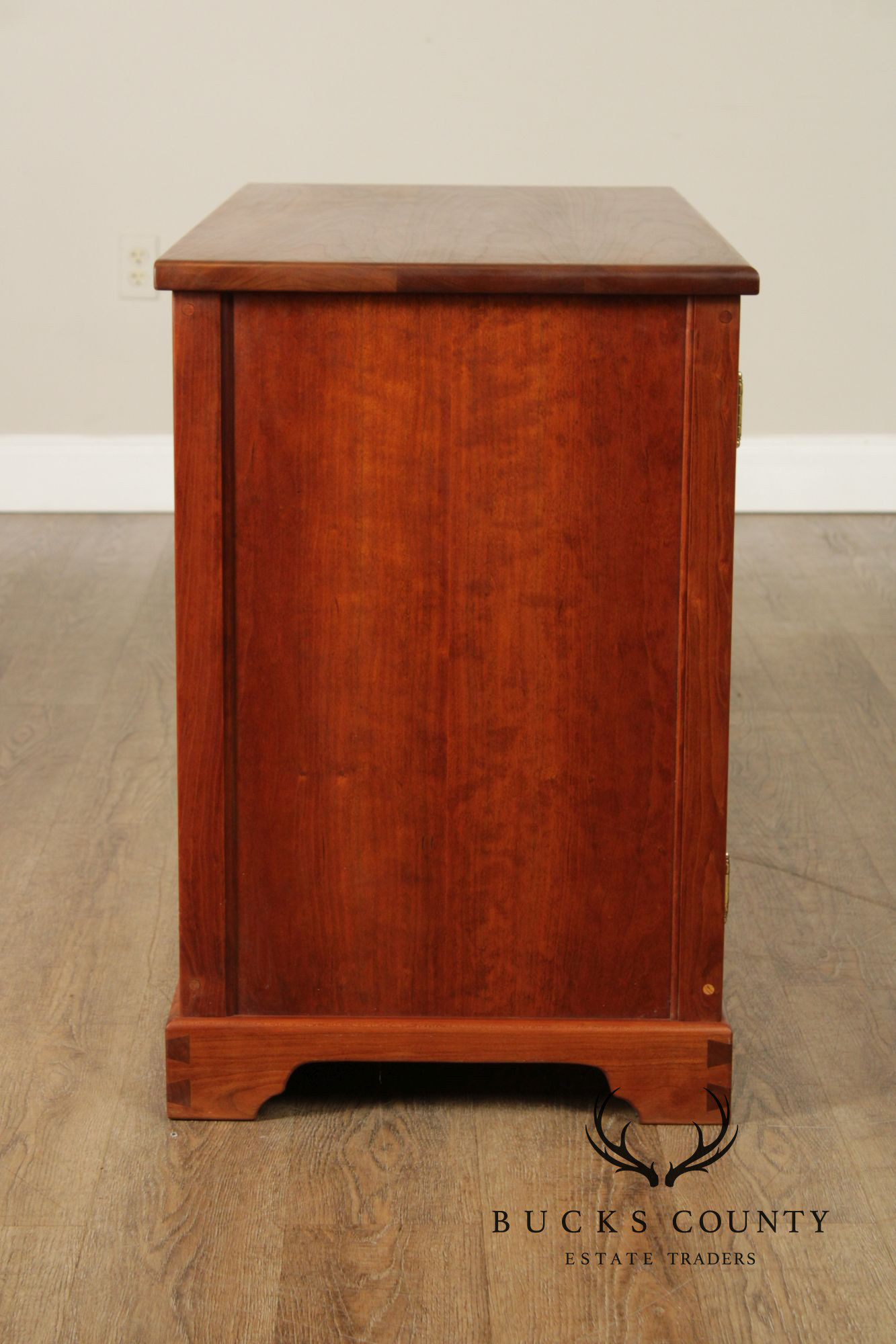 Chippendale Style Cherry Server or Media Cabinet