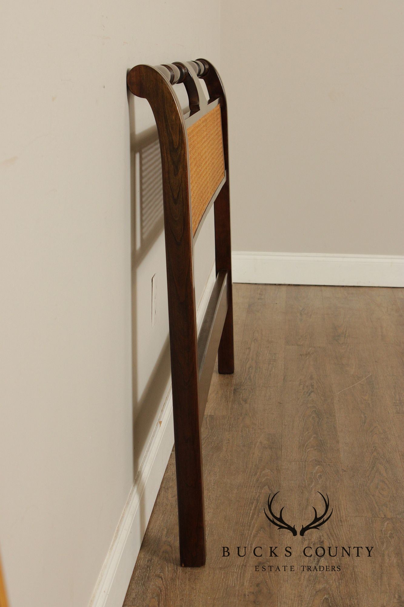 Stickley Cherry And Cane Queen Headboard