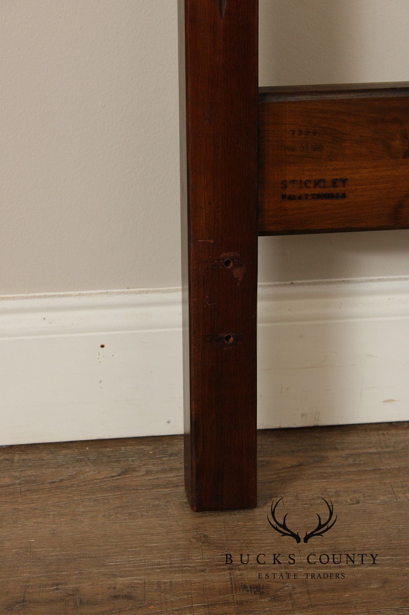 Stickley Cherry And Cane Queen Headboard