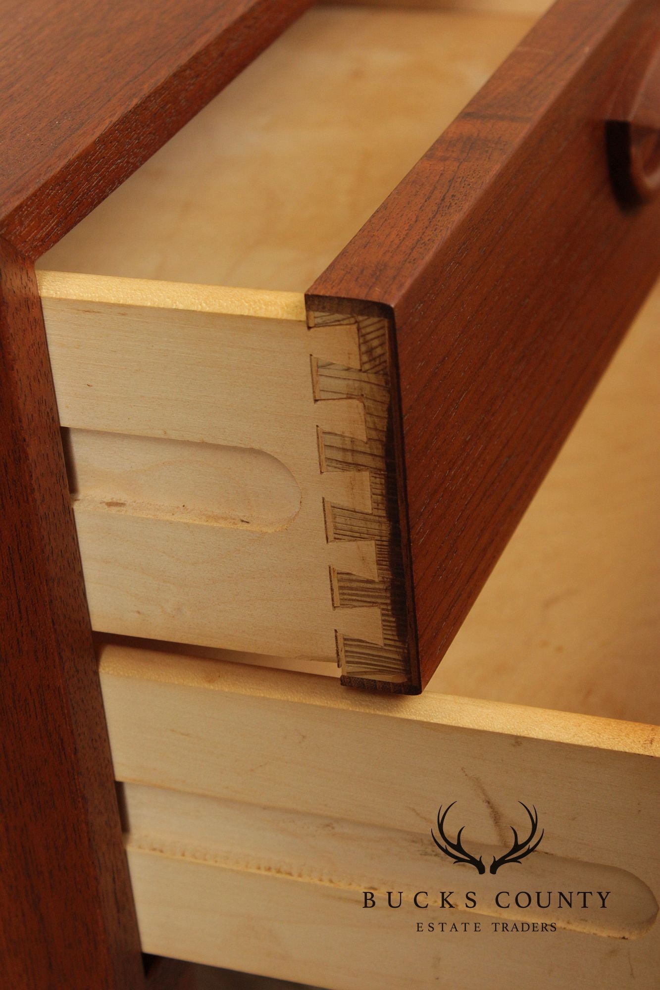Kai Kristiansen Danish Modern Teak Low Chest