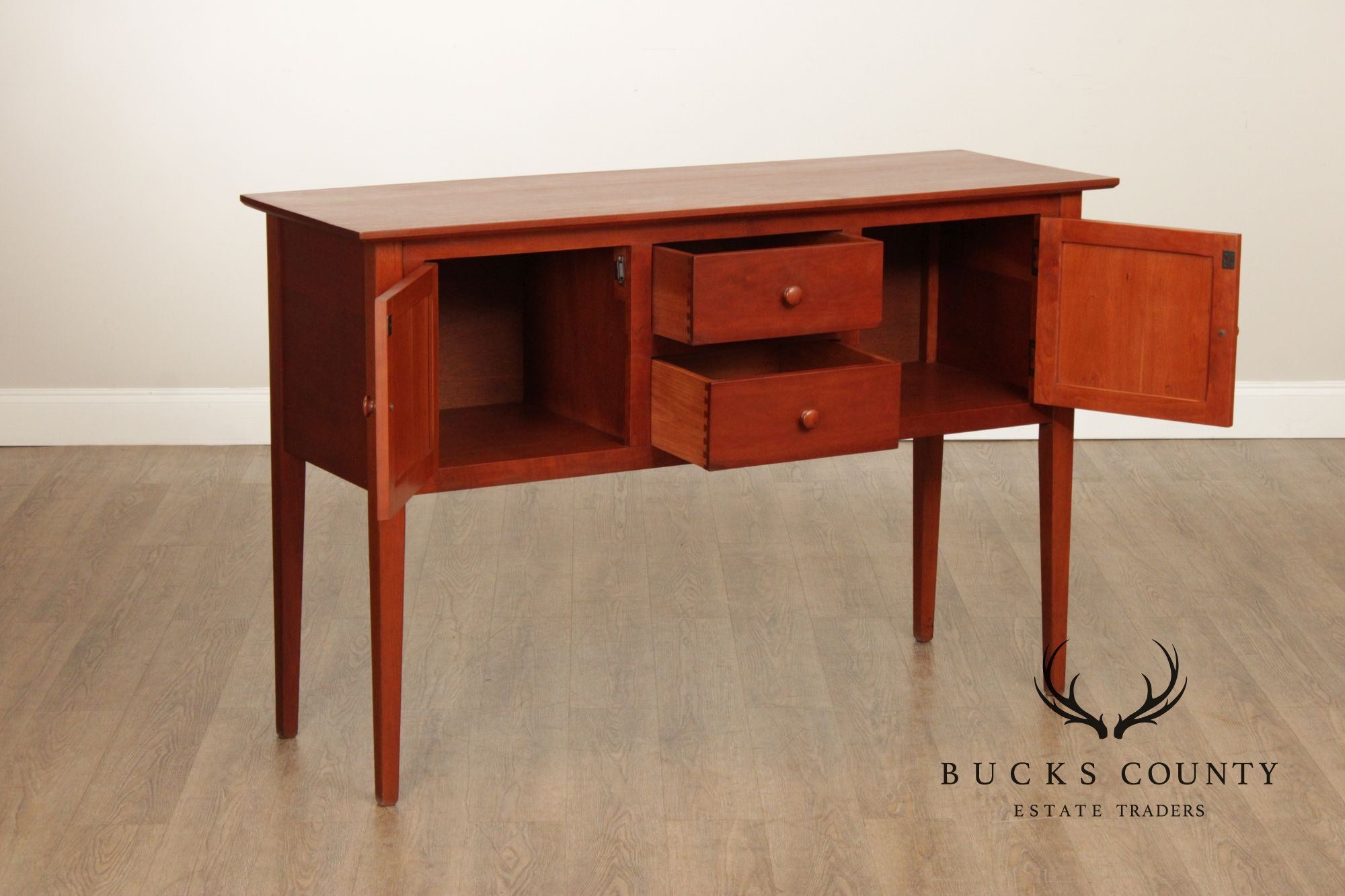 Hunt Country Furniture Cherry Colonial Style Sideboard