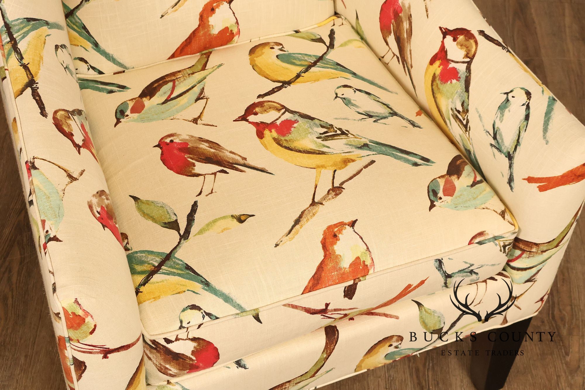 Ethan Allen Modern Upholstered Accent Chair