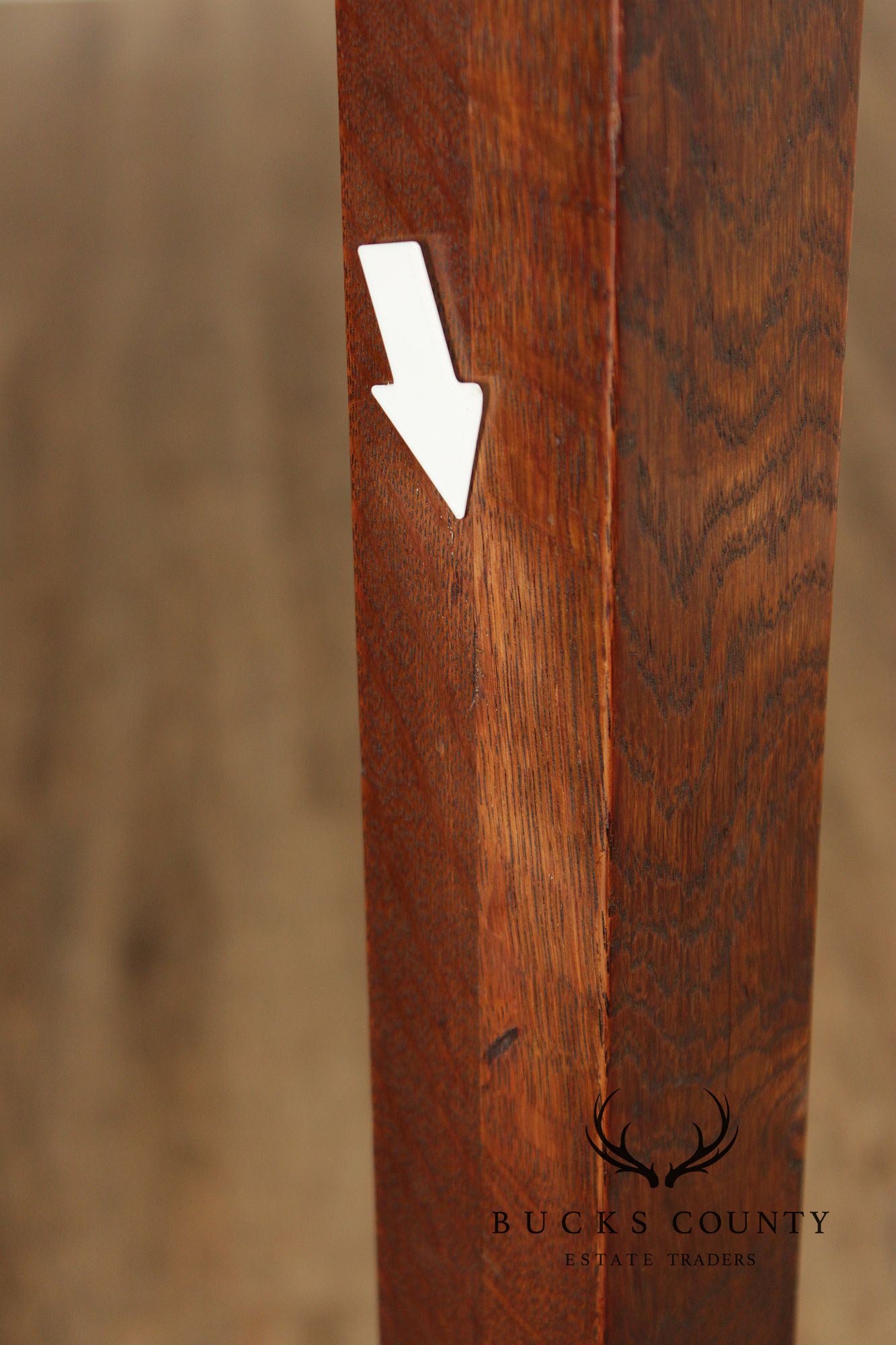 Antique L. & J.G. Stickley Mission Oak Coat Rack Hall Tree