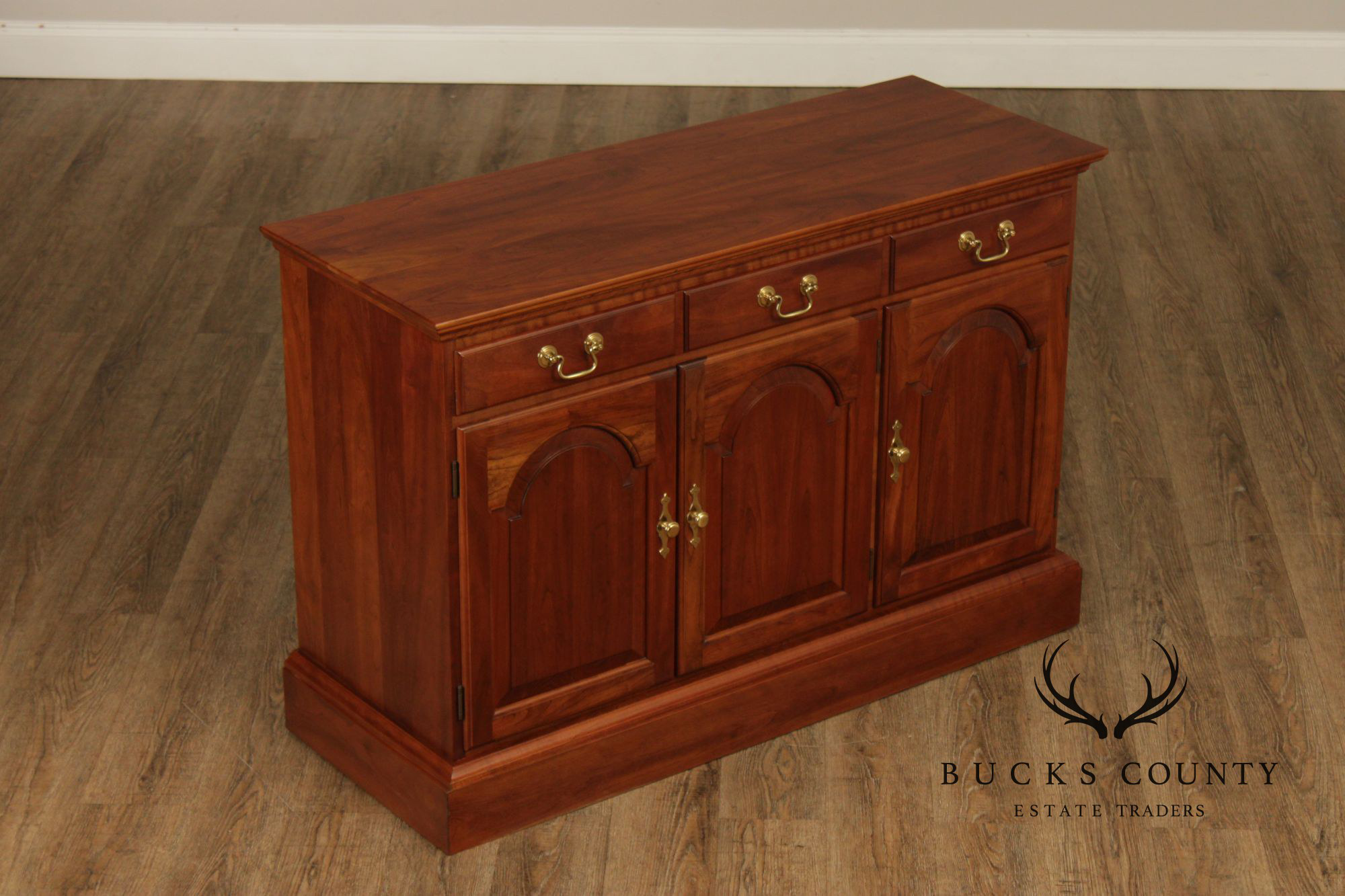 Stickley Traditional Cherry Server Cabinet
