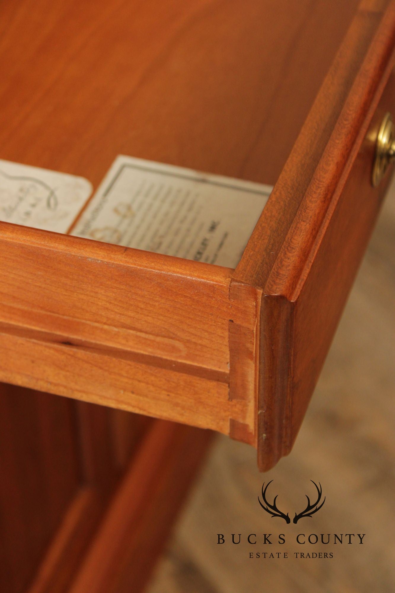 Stickley Traditional Cherry Server Cabinet