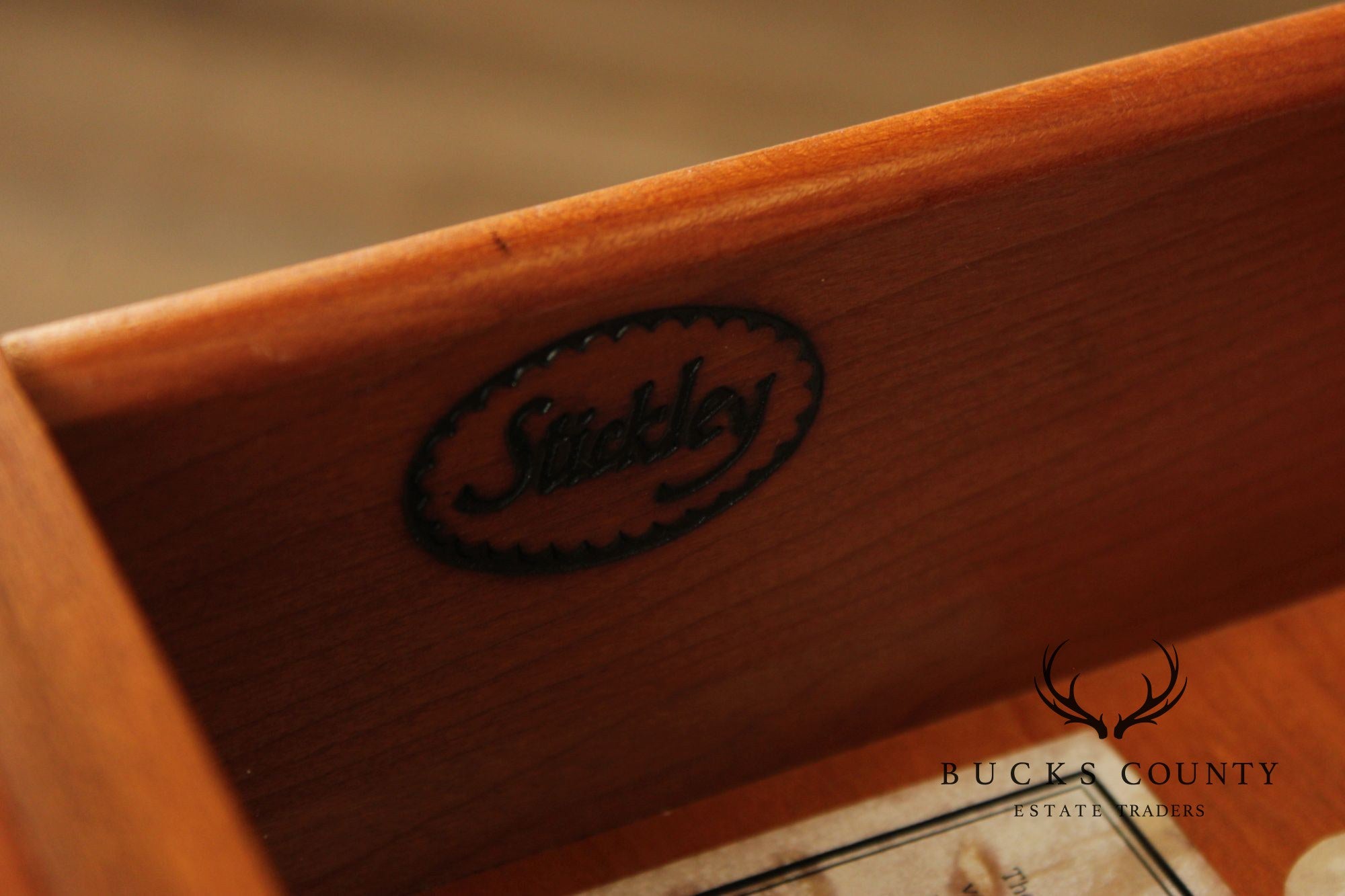 Stickley Traditional Cherry Server Cabinet