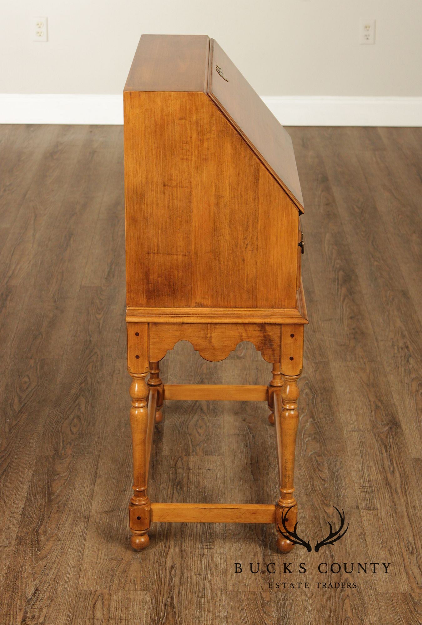 Ethan Allen 'Circa 1776' Maple Slant Front Writing Desk