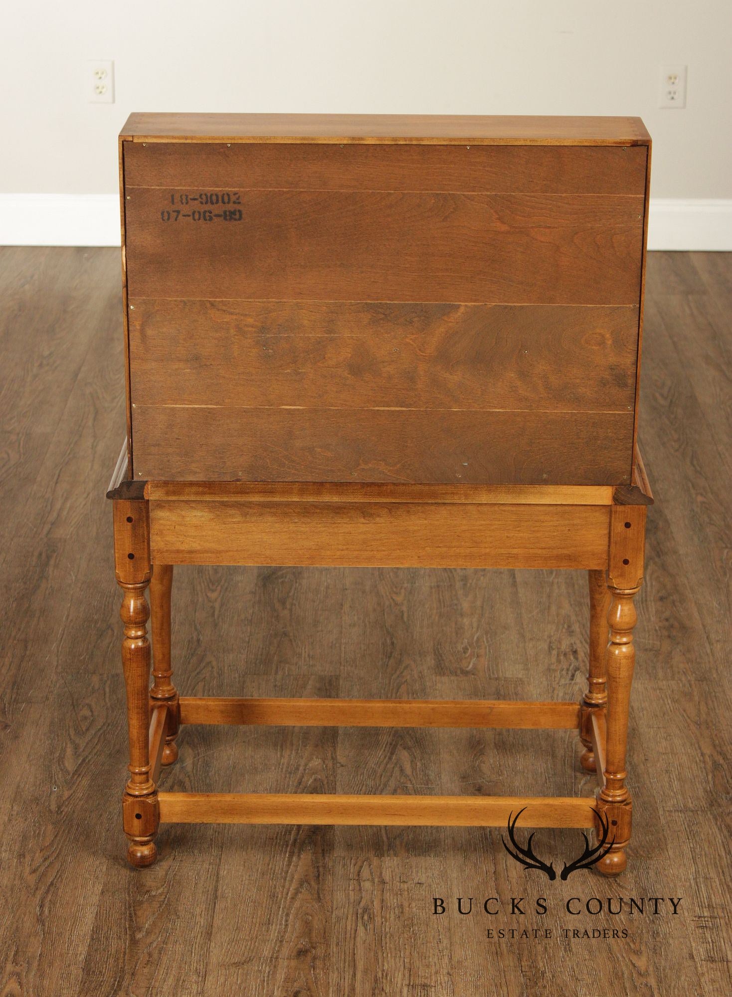 Ethan Allen 'Circa 1776' Maple Slant Front Writing Desk