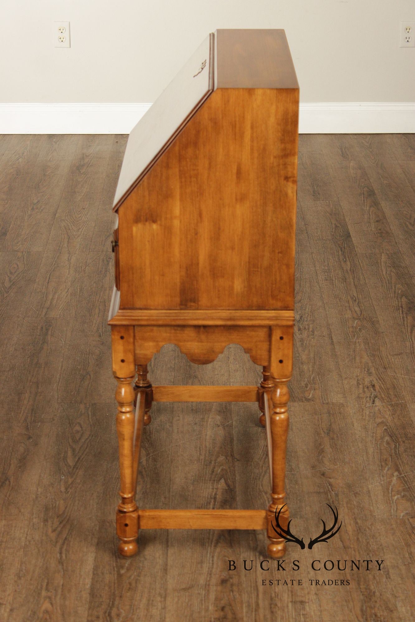 Ethan Allen 'Circa 1776' Maple Slant Front Writing Desk