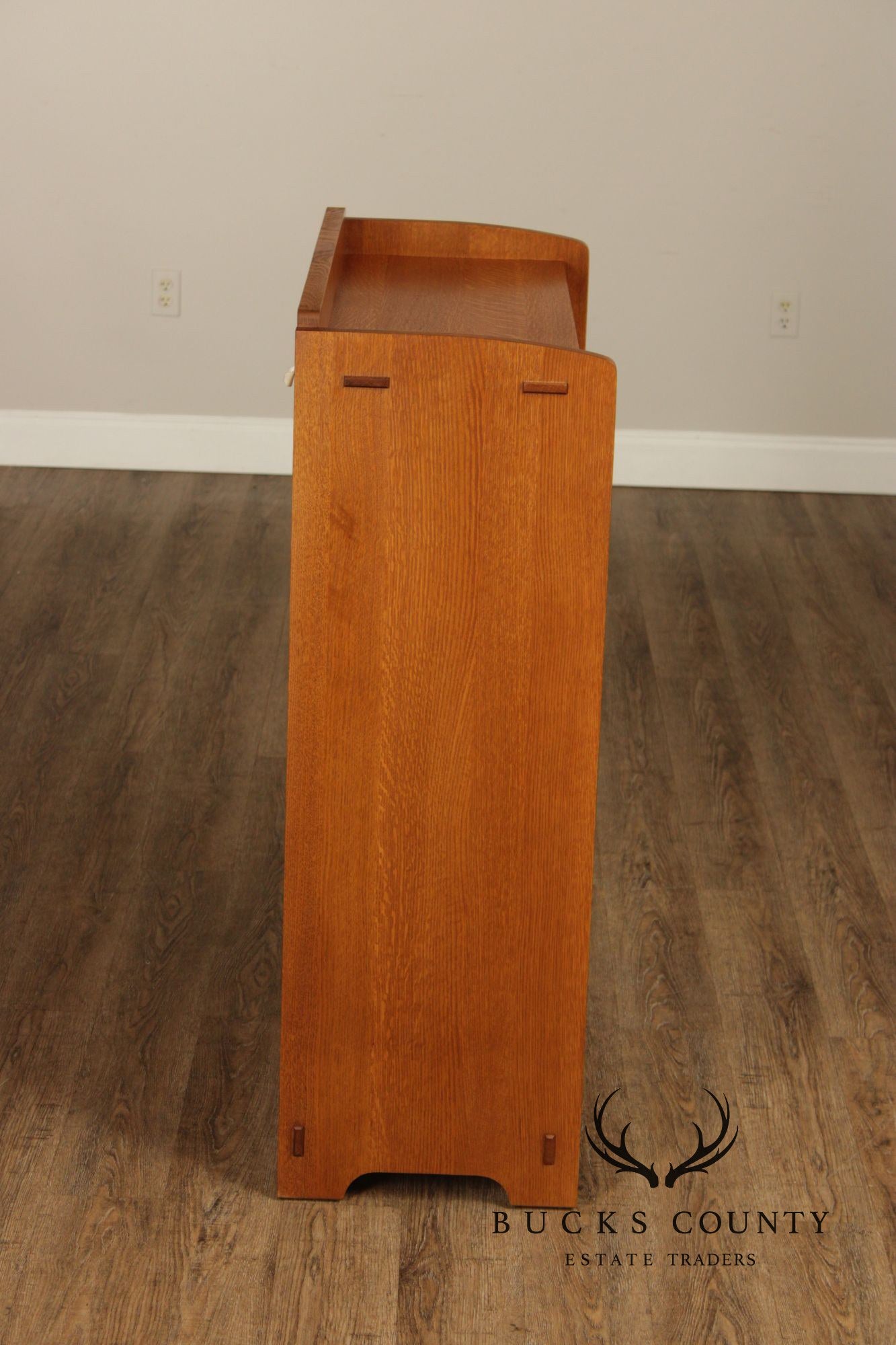 Stickley Mission Collection Oak Fall Front Desk