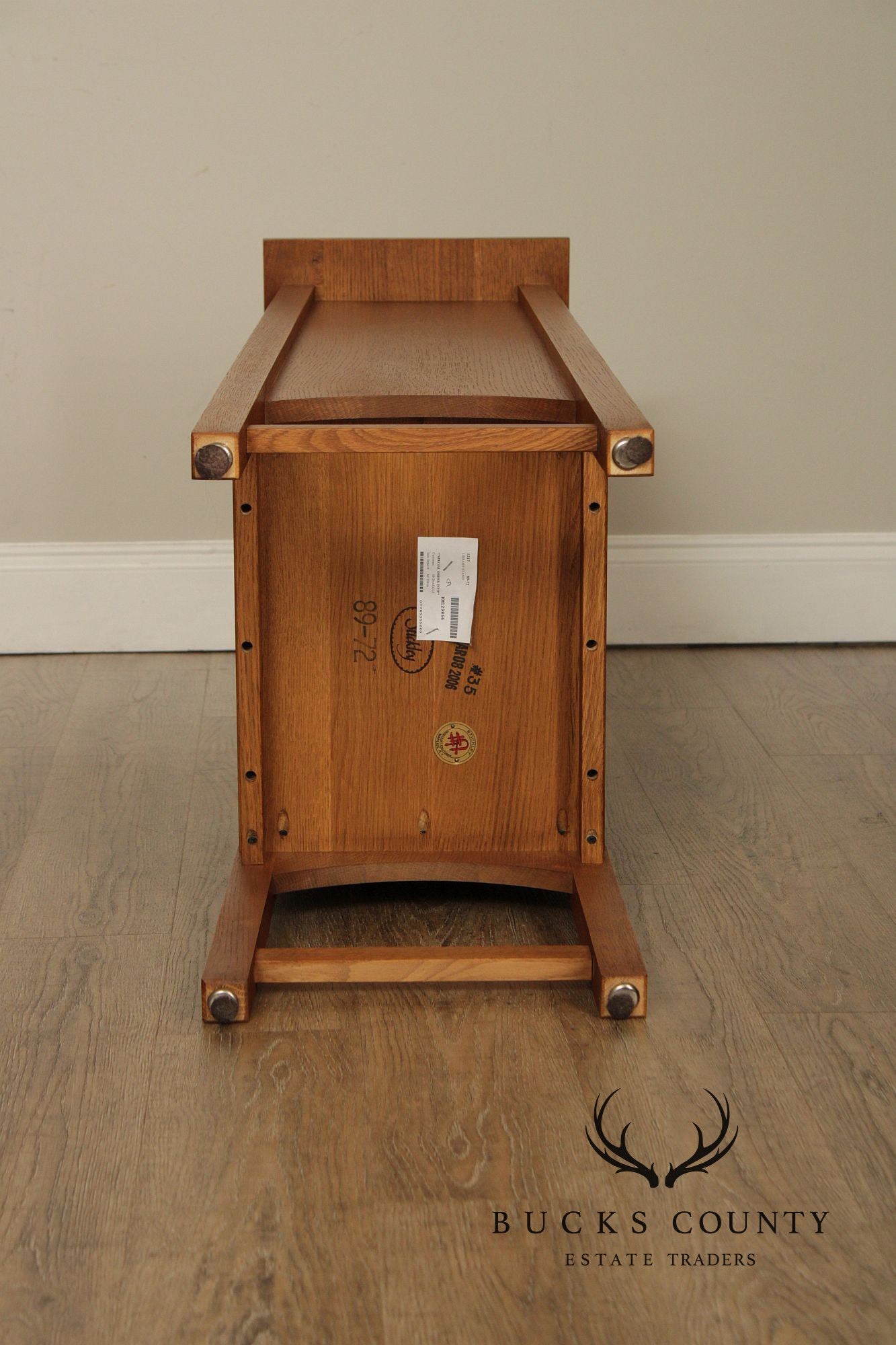 Stickley Mission Collection Oak Open Bookcase Library Stand