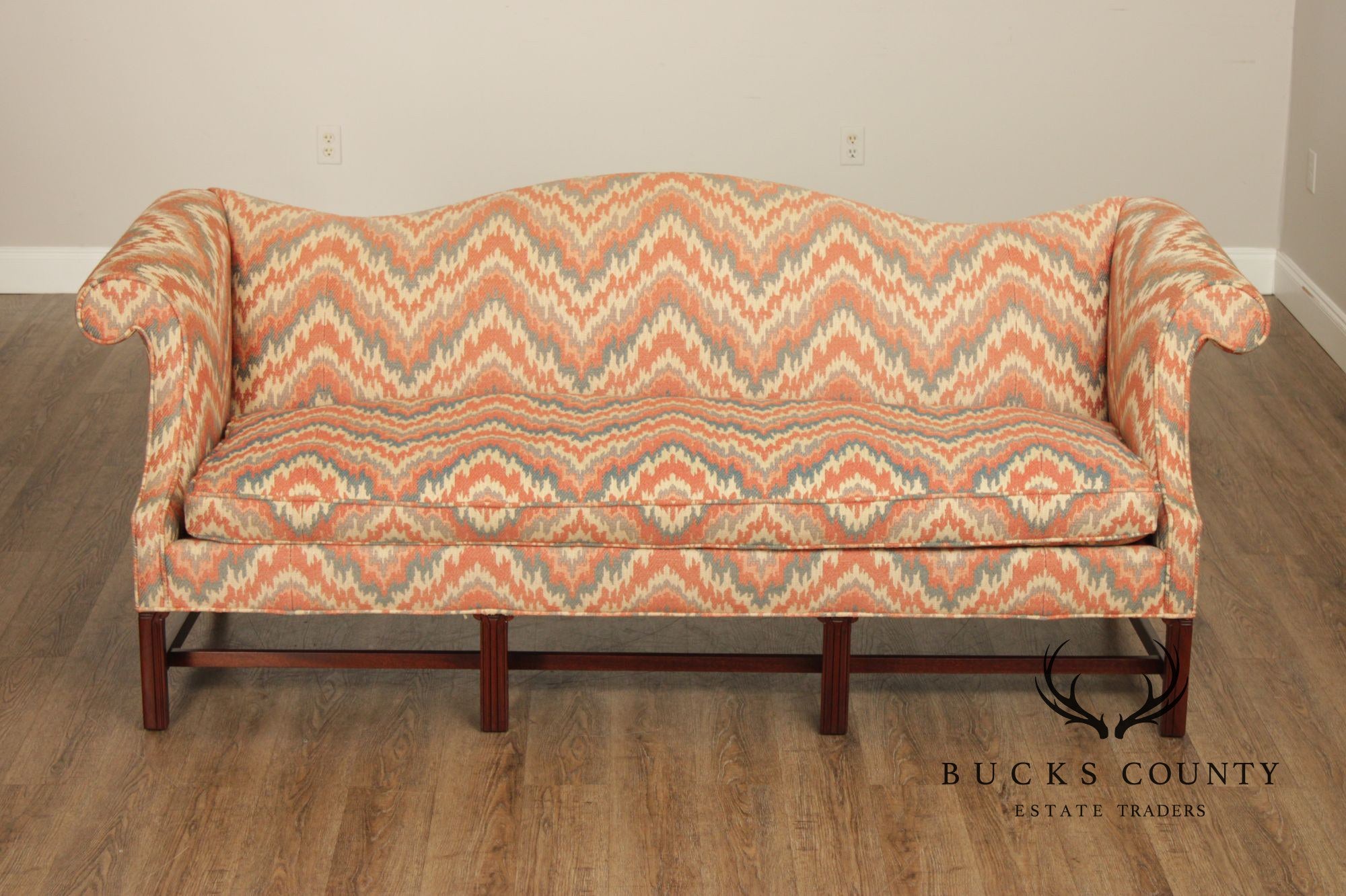 Southwood Chippendale Style Mahogany Sofa
