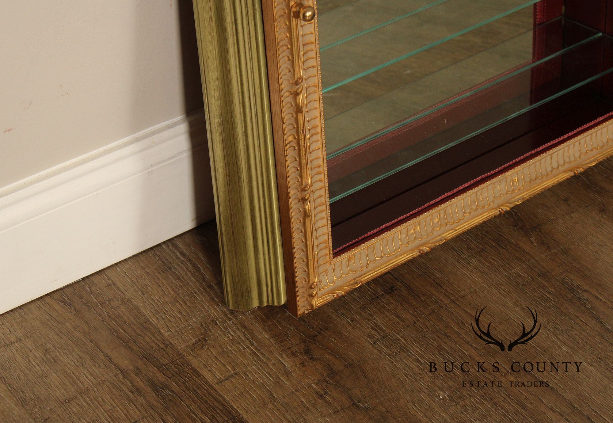 Italian Gold Framed Hanging Display Case