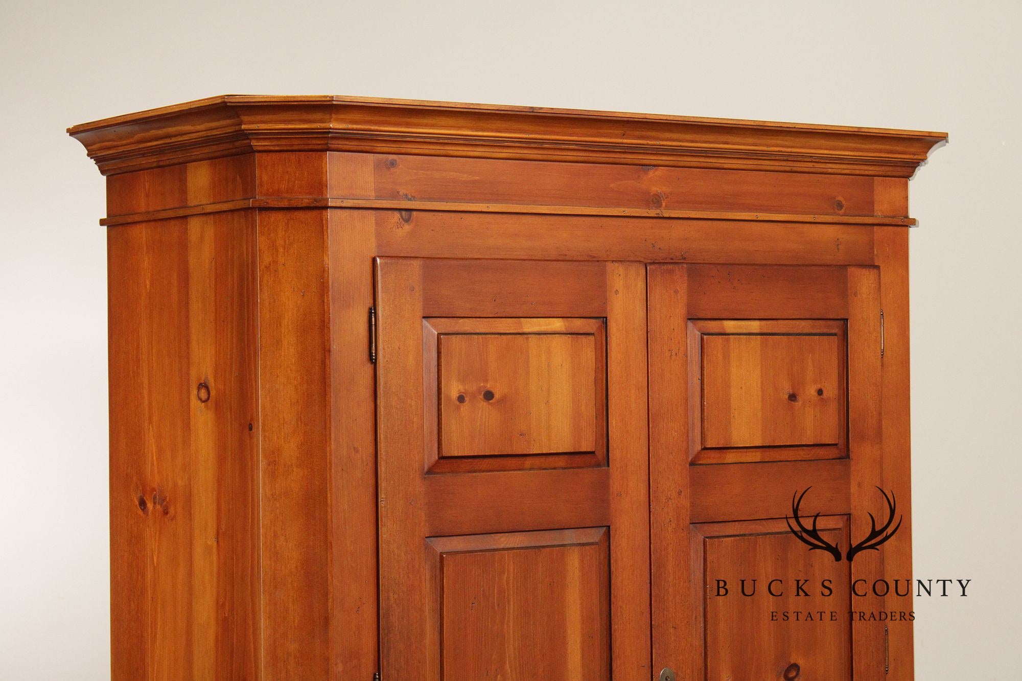 Country Classics William Draper Pine Armoire Cabinet