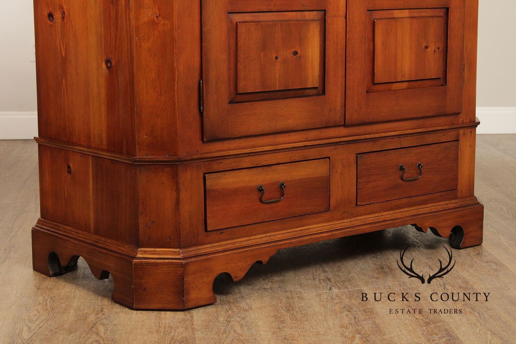 Country Classics William Draper Pine Armoire Cabinet