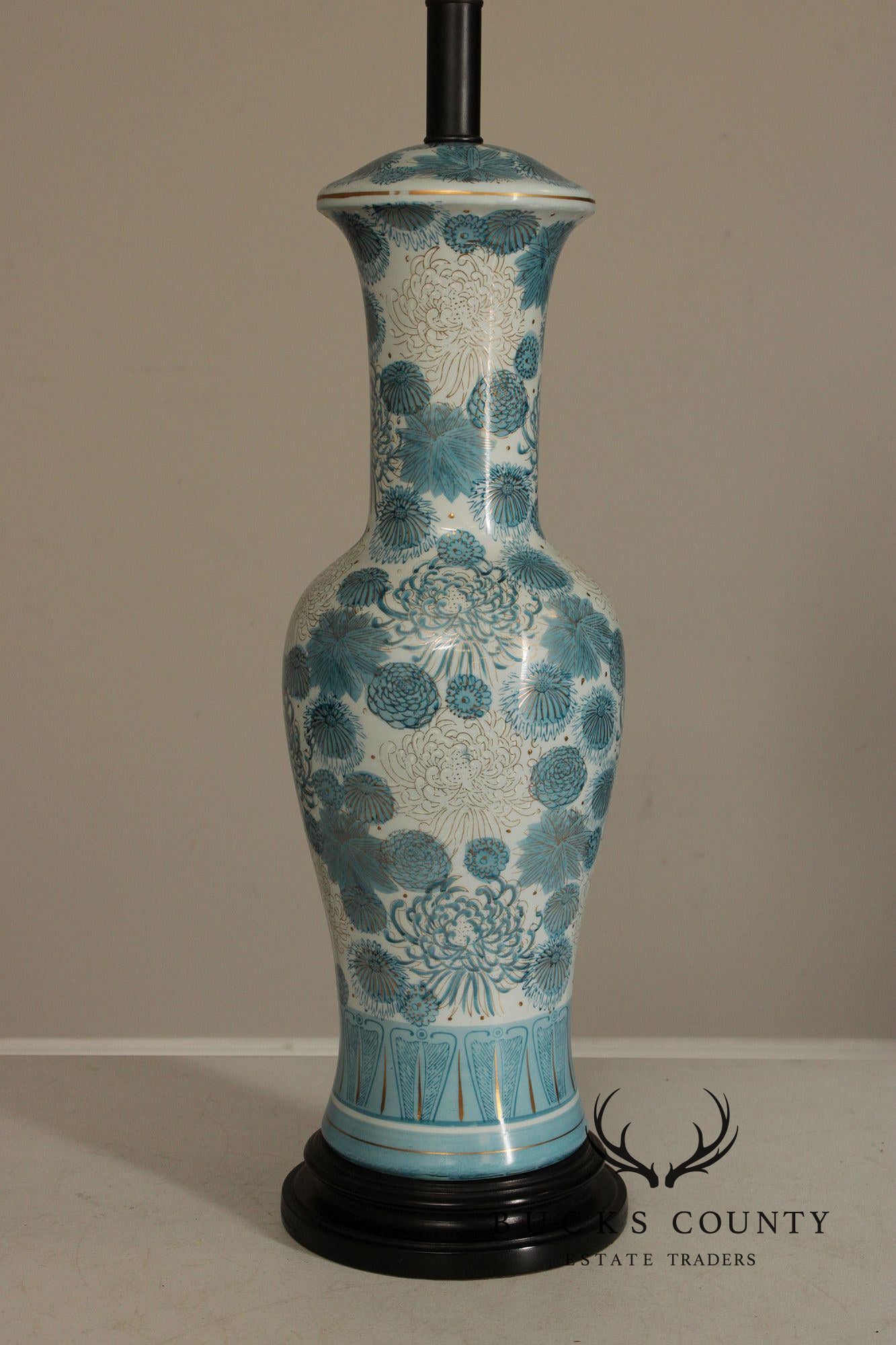 Marbro Lamp Company Asian Style Porcelain Table Lamp