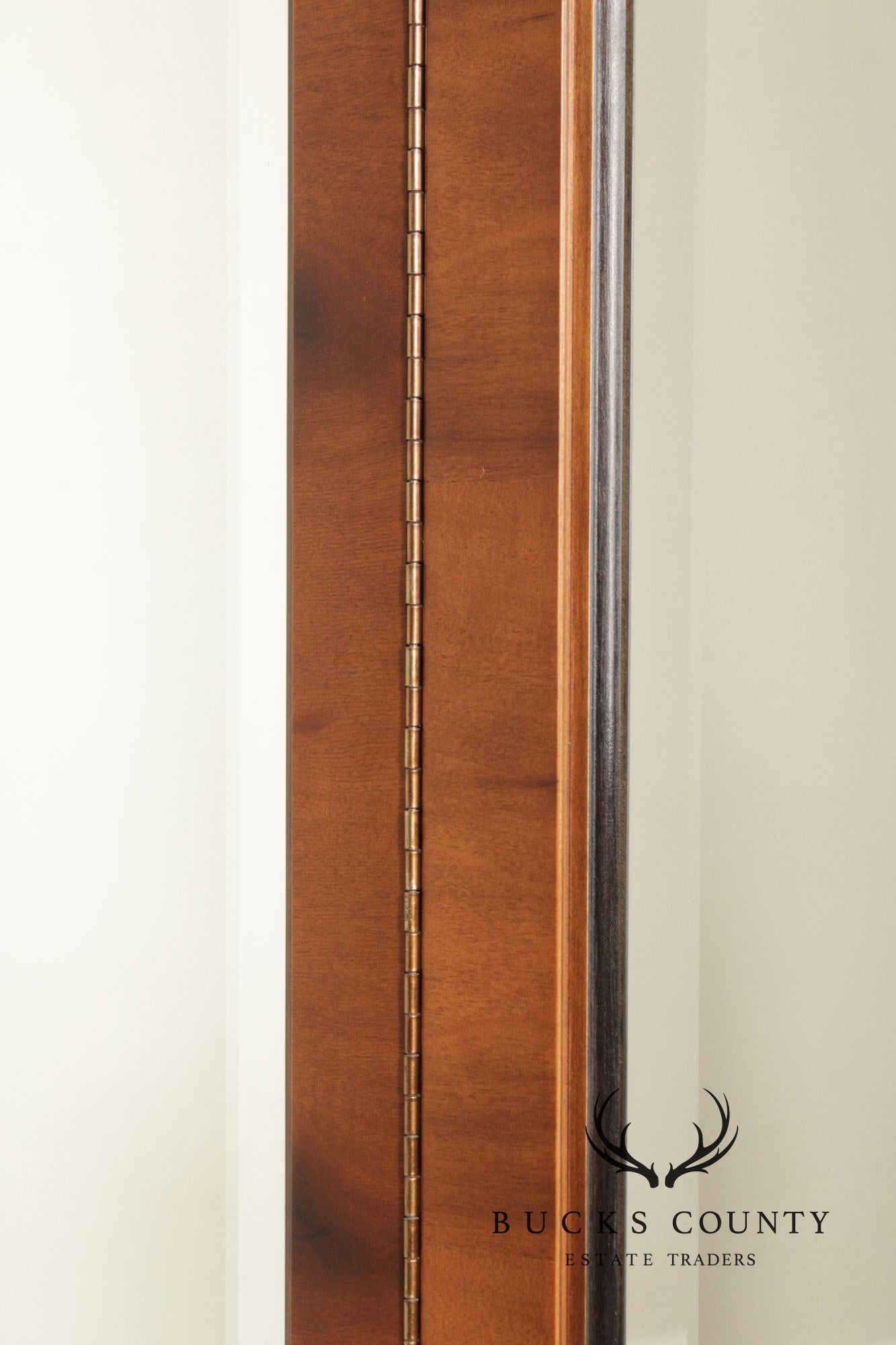 Century Furniture Empire Style Inlaid Tri-Fold Mirror