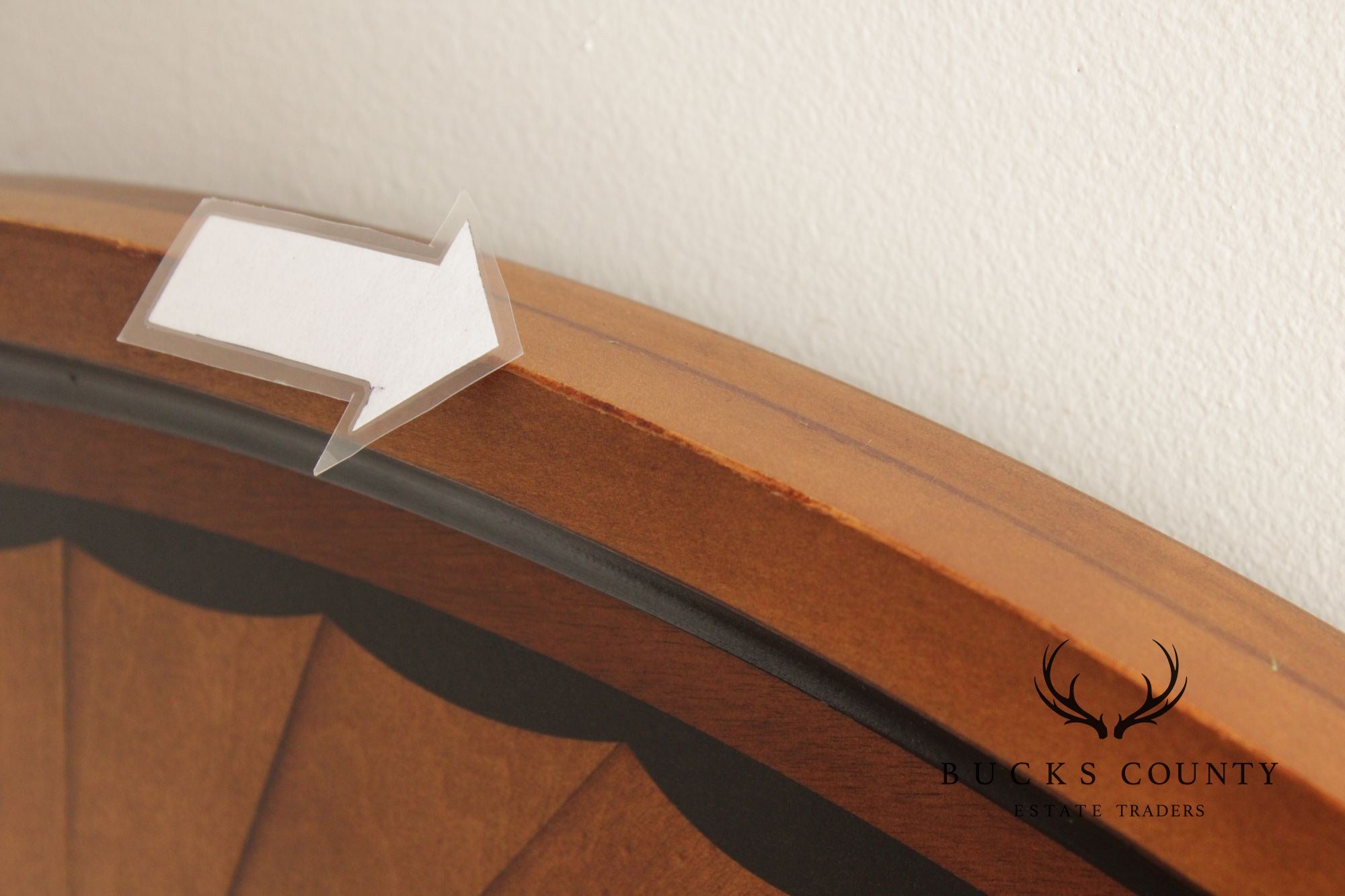 Century Furniture Empire Style Inlaid Tri-Fold Mirror