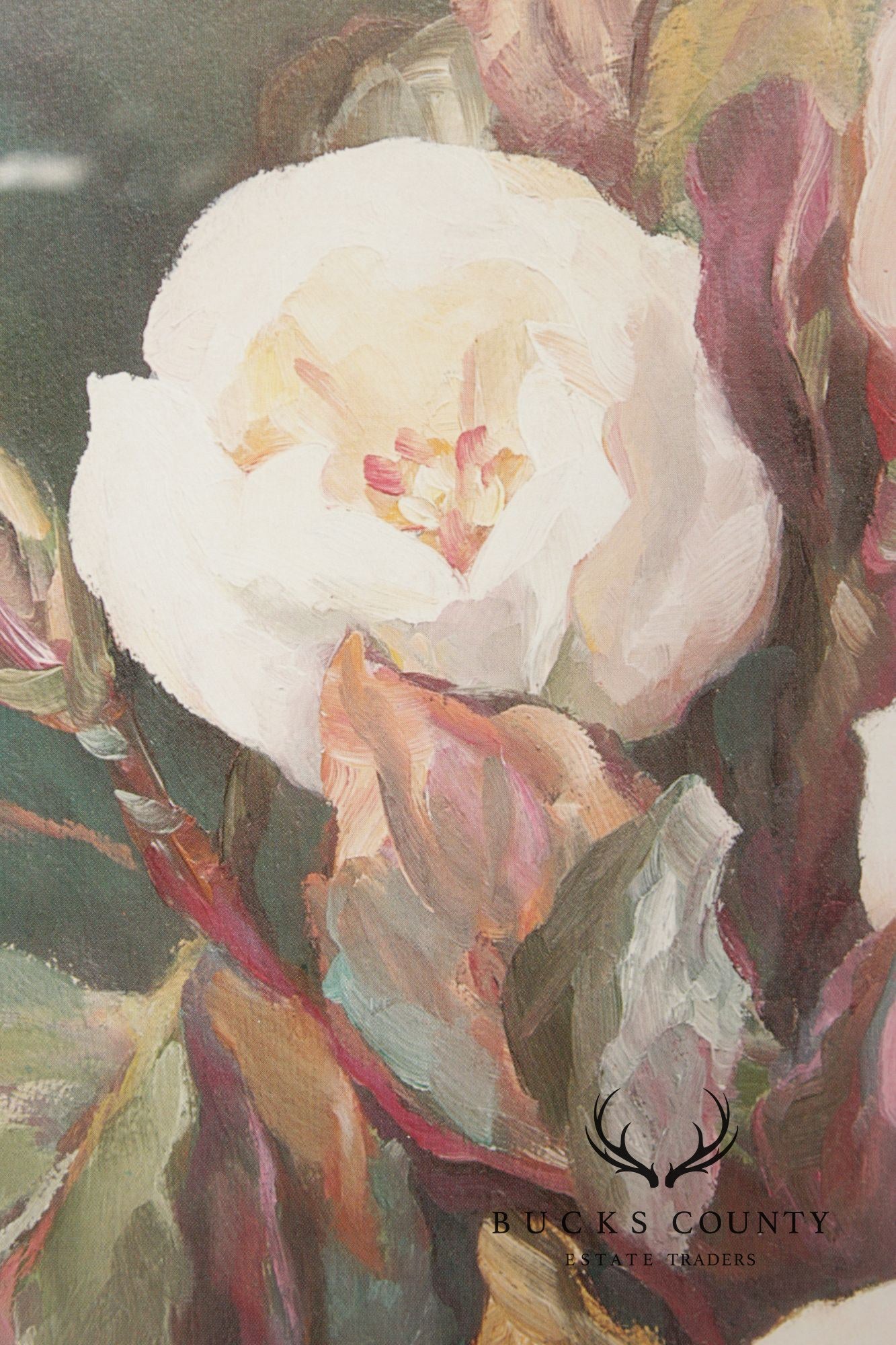 Della Storms Signed Print, 'Midnight Magnolia'