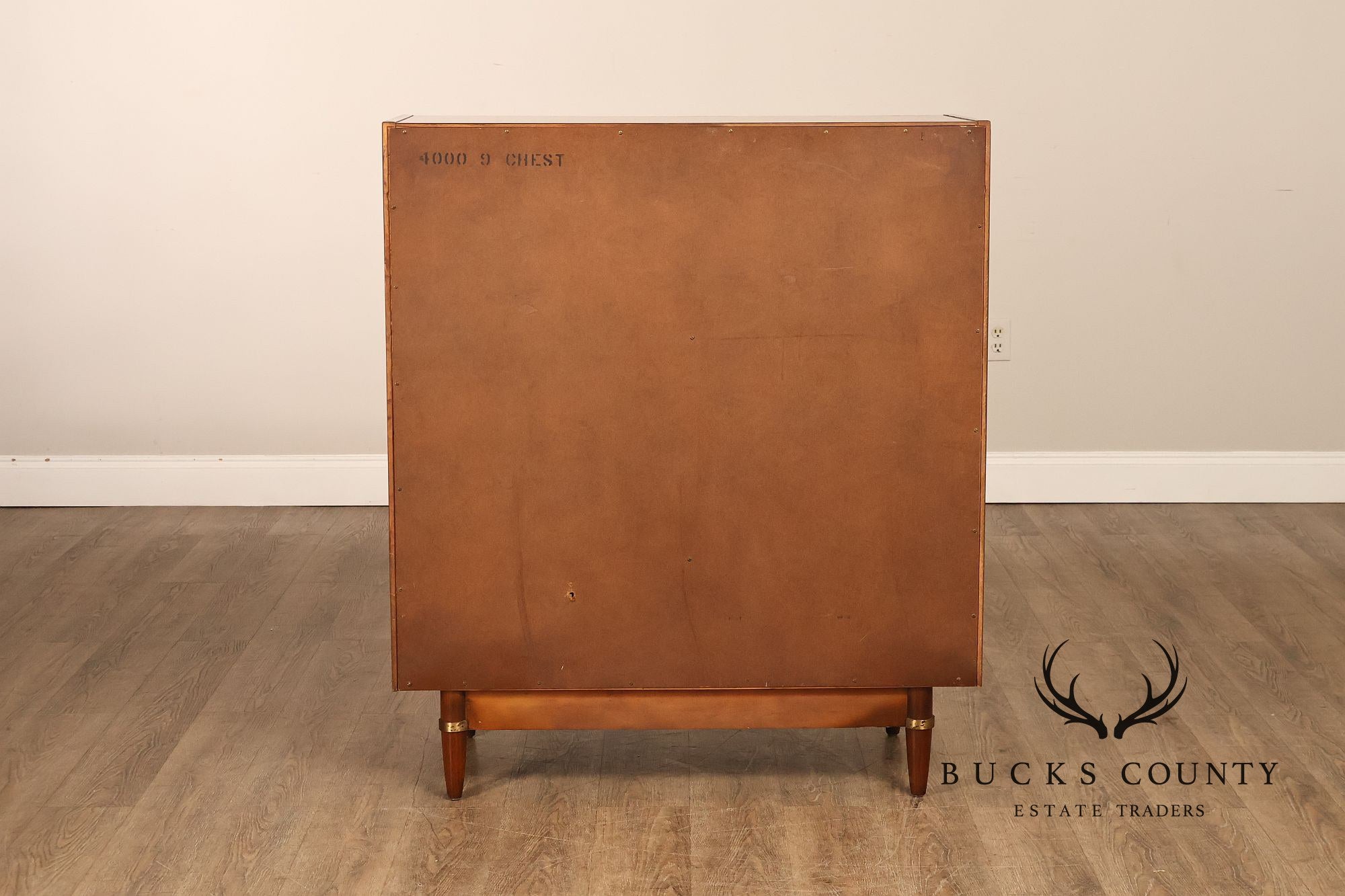 American Of Martinsville Mid Century Modern Walnut High Chest