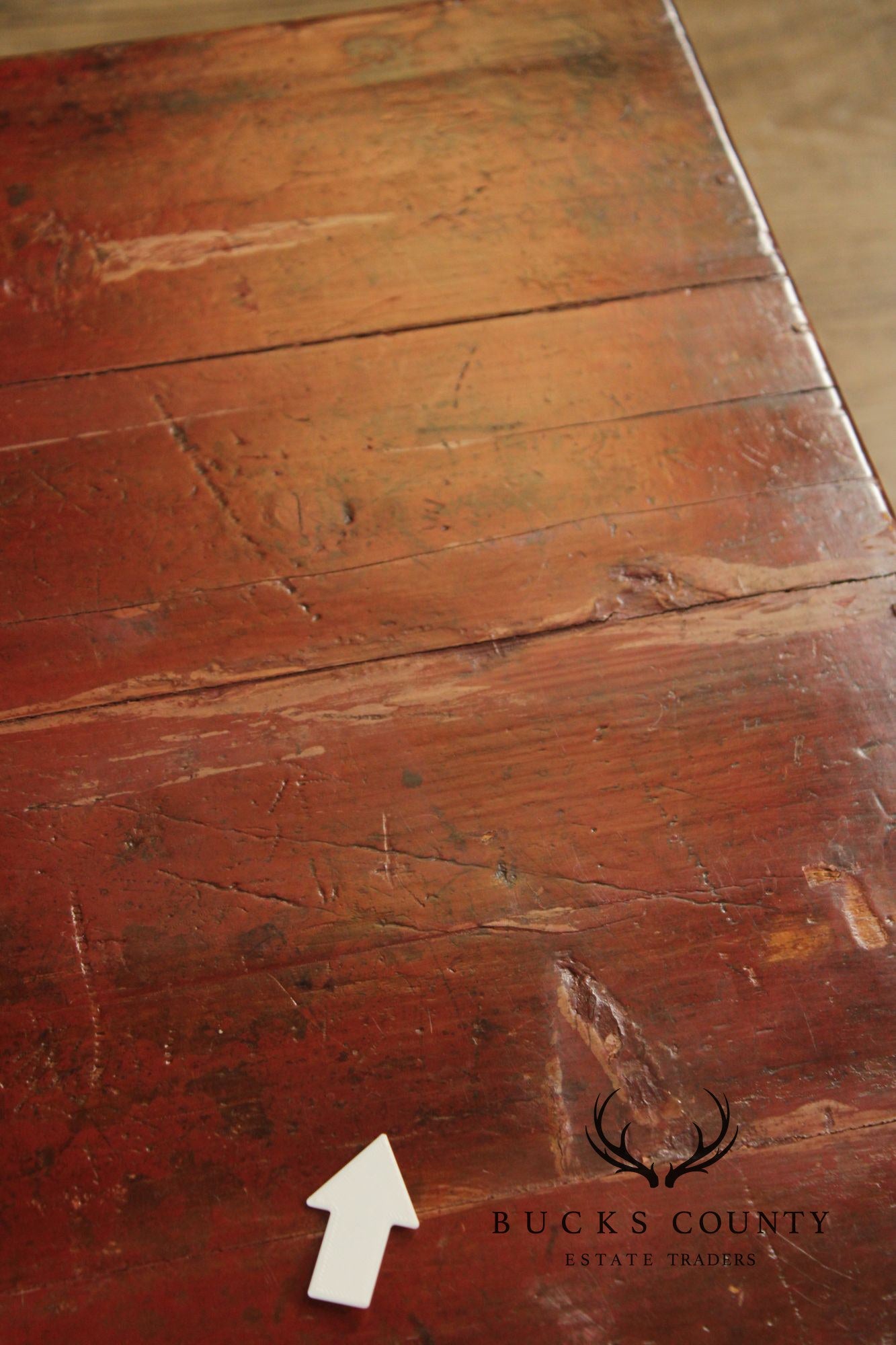 Chinese Export Style Red Lacquered Trunk With Brass Hardware On Custom Black Stand, Coffee Table