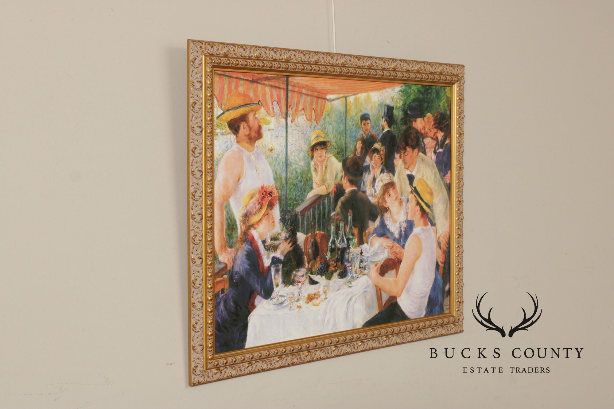 Pierre-Auguste Renoir Impressionist Print, 'Luncheon of the Boating Party'