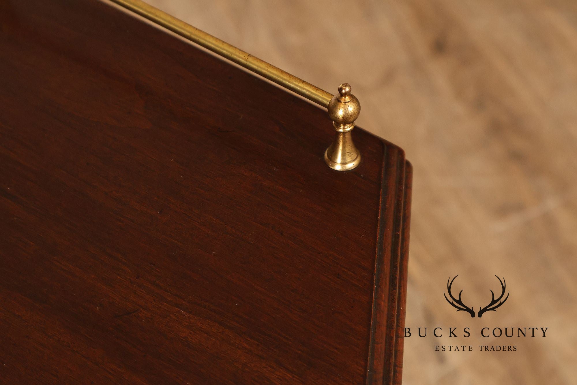 Ethan Allen Georgian Court Cherry Hexagon Side Table