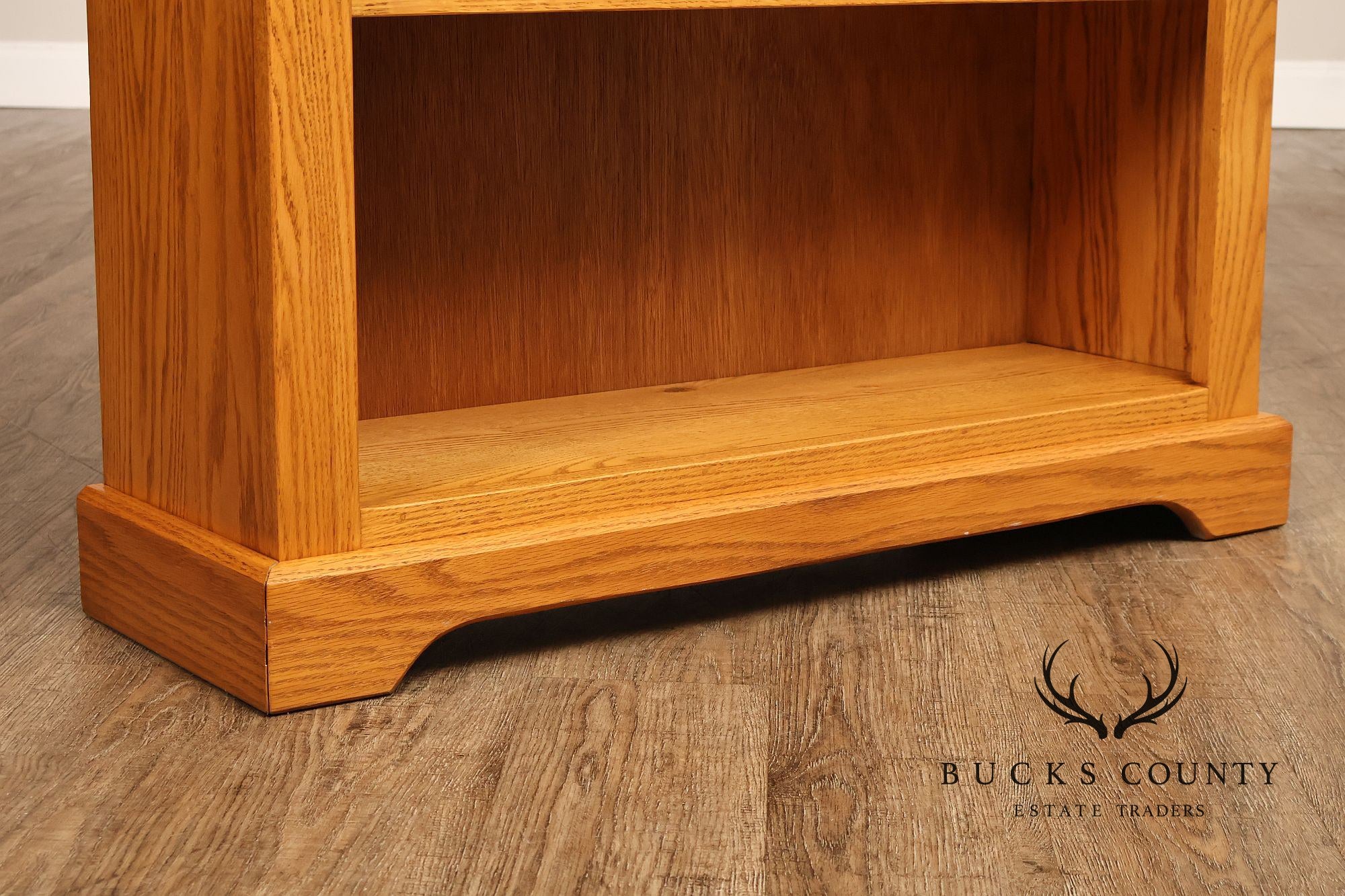 Hunt Country Furniture Oak Low Bookcase