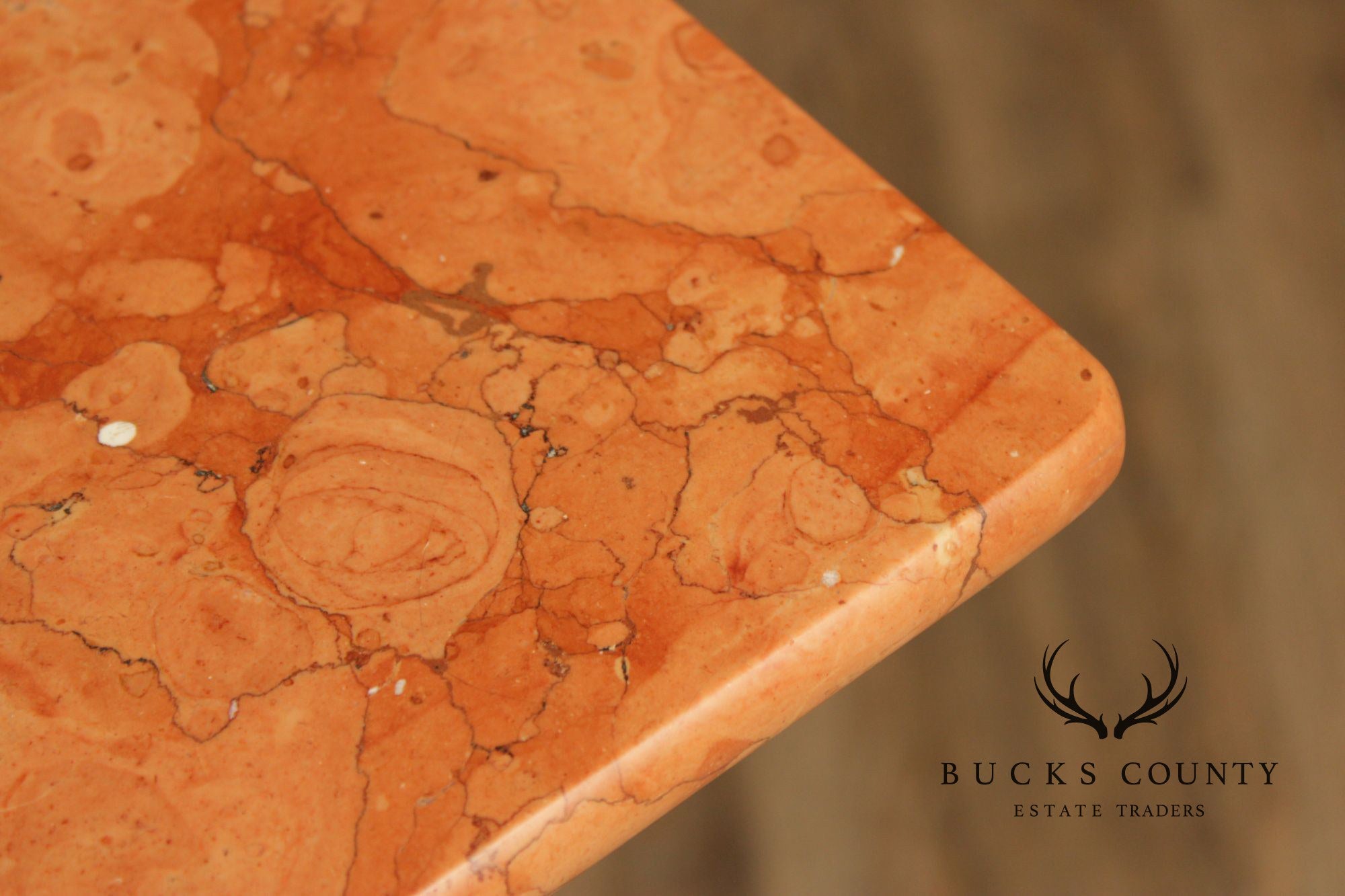 Antique German Renaissance Revival Carved Oak Marble Top Cabinet