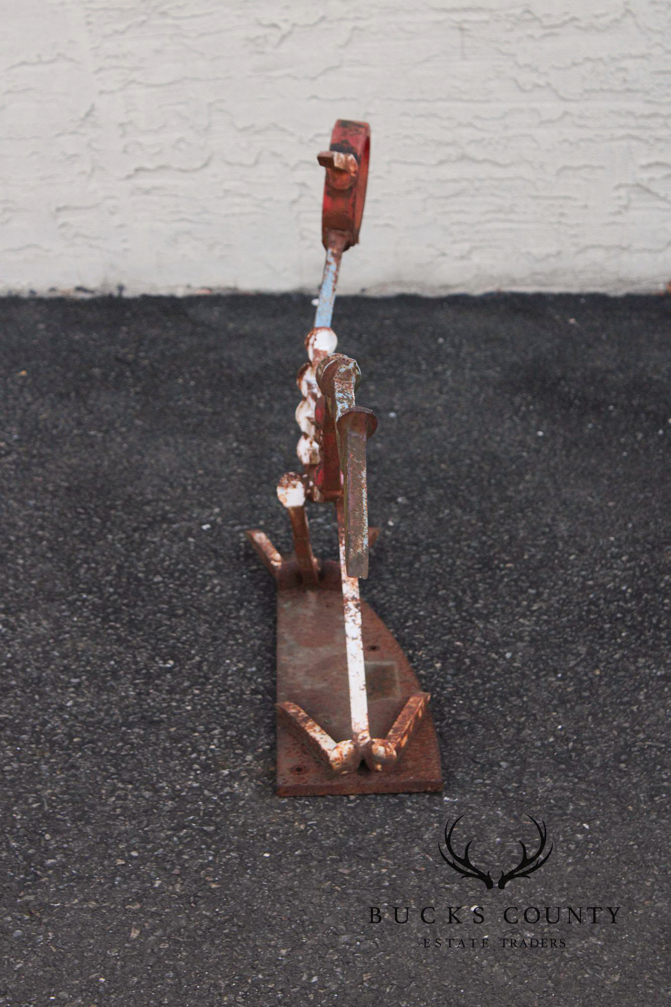 Industrial Metal Road Runner Sculpture Garden Statue