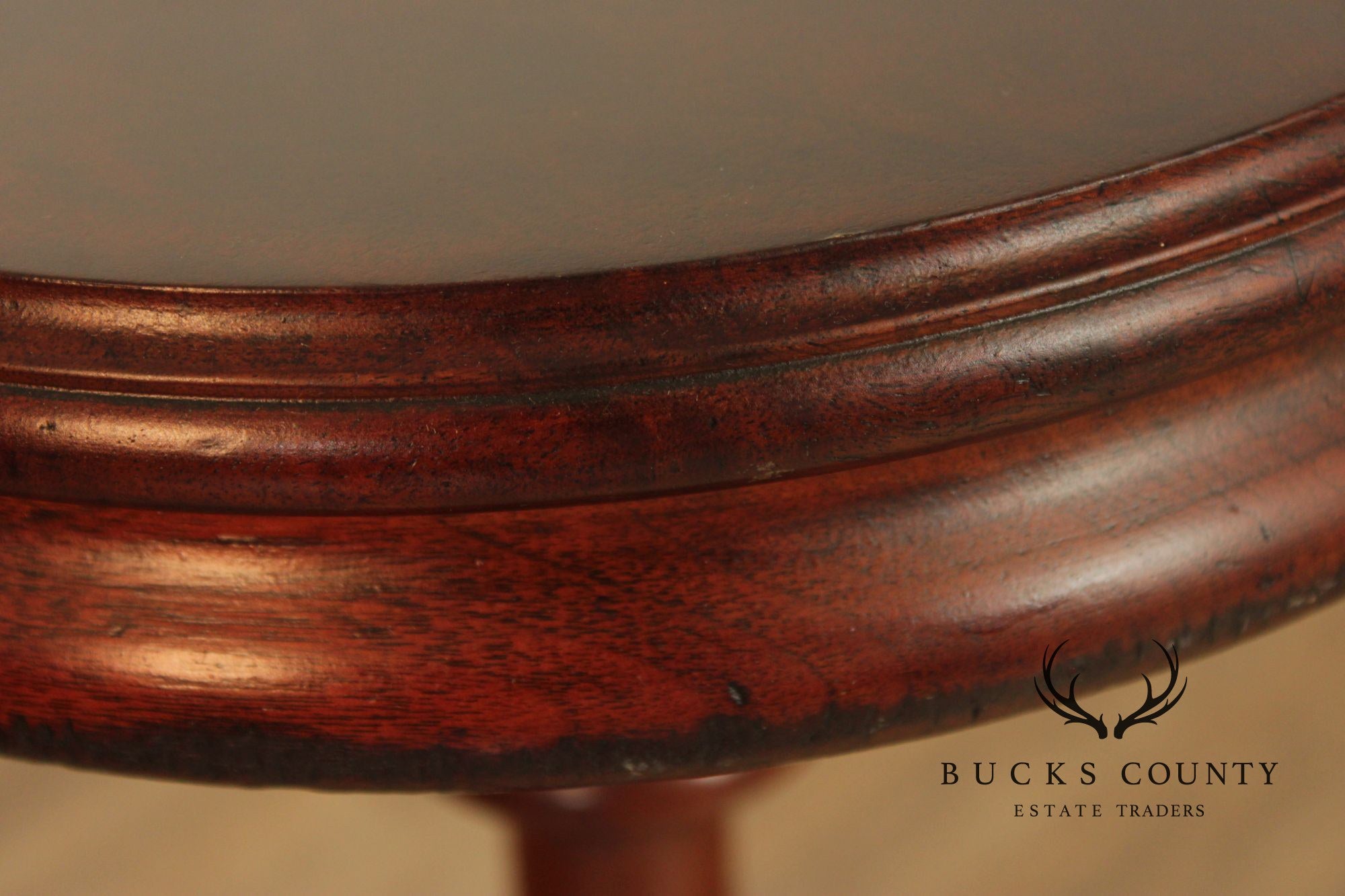 Antique Victorian Walnut Pedestal Plant Stand