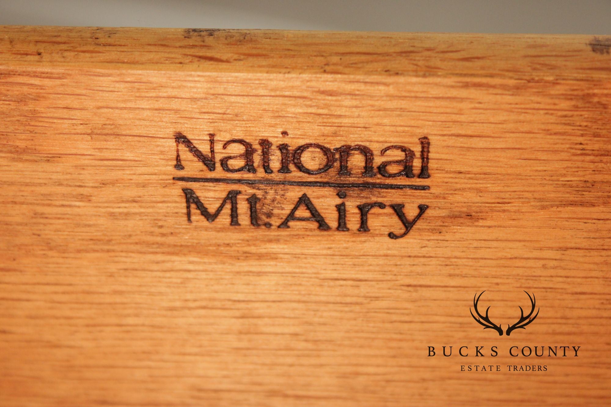 National Mt. Airy Campaign Style Cherry Tall Lingerie Chest