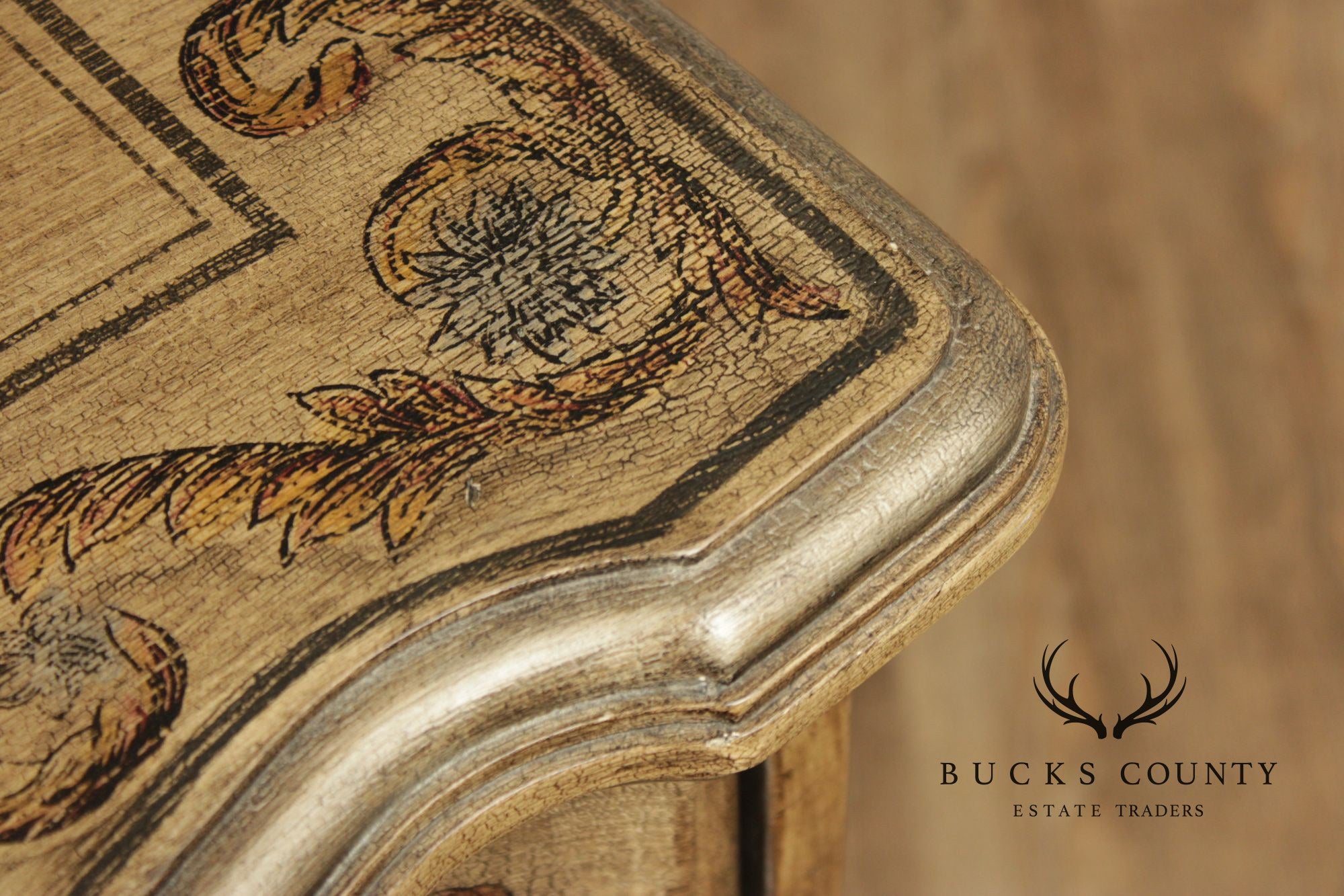 Bernhardt Baroque Style Painted Chest Of Drawers