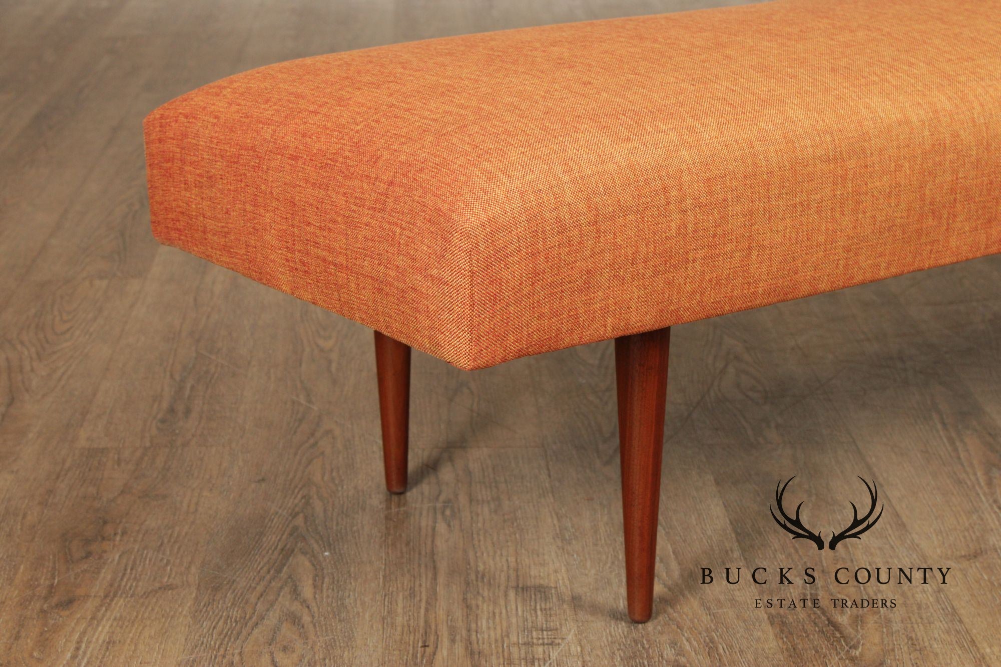 Mid Century Modern Upholstered Window Bench