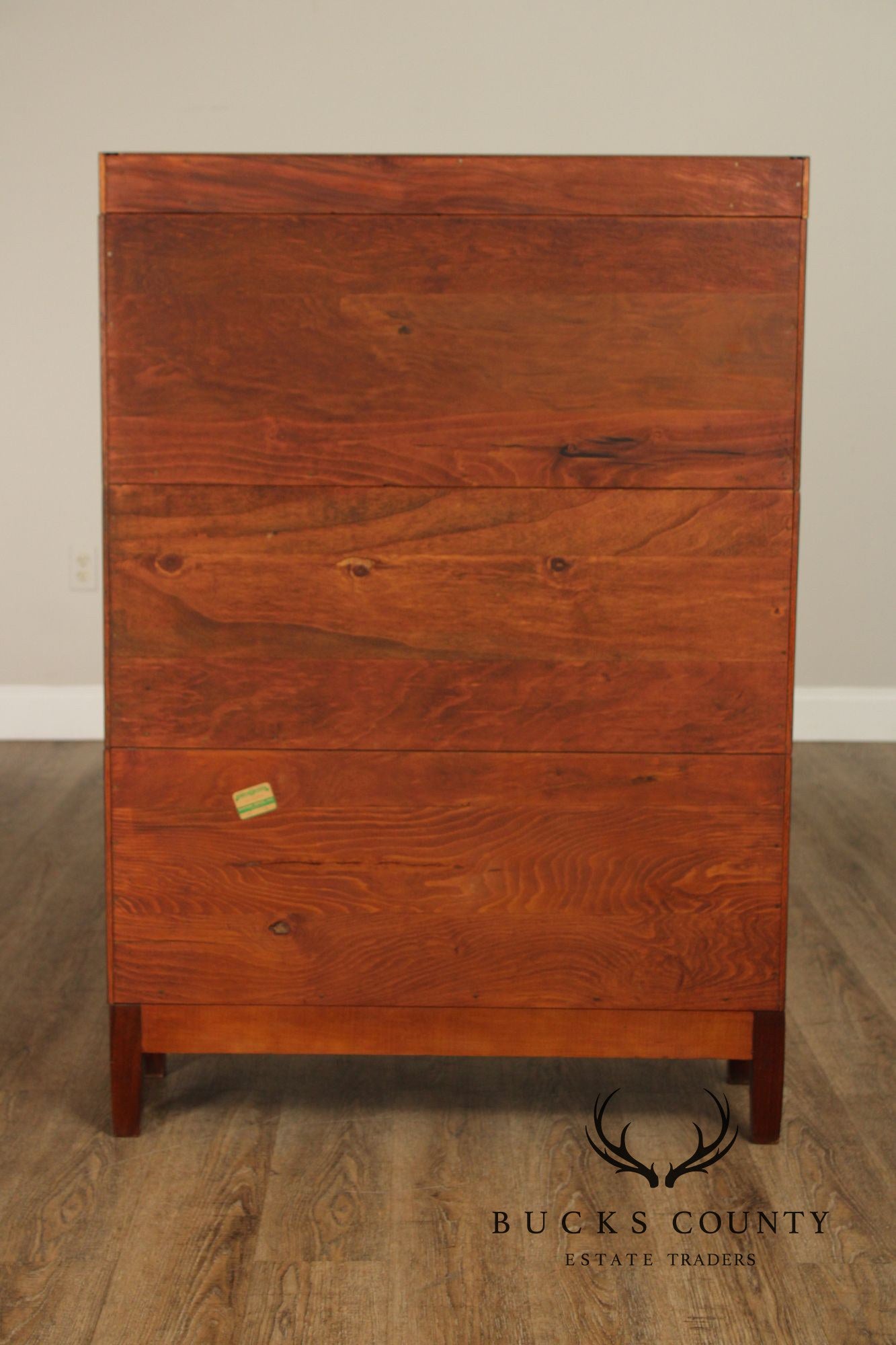 Globe Wernicke Antique Walnut Three-Stack Barrister Bookcase