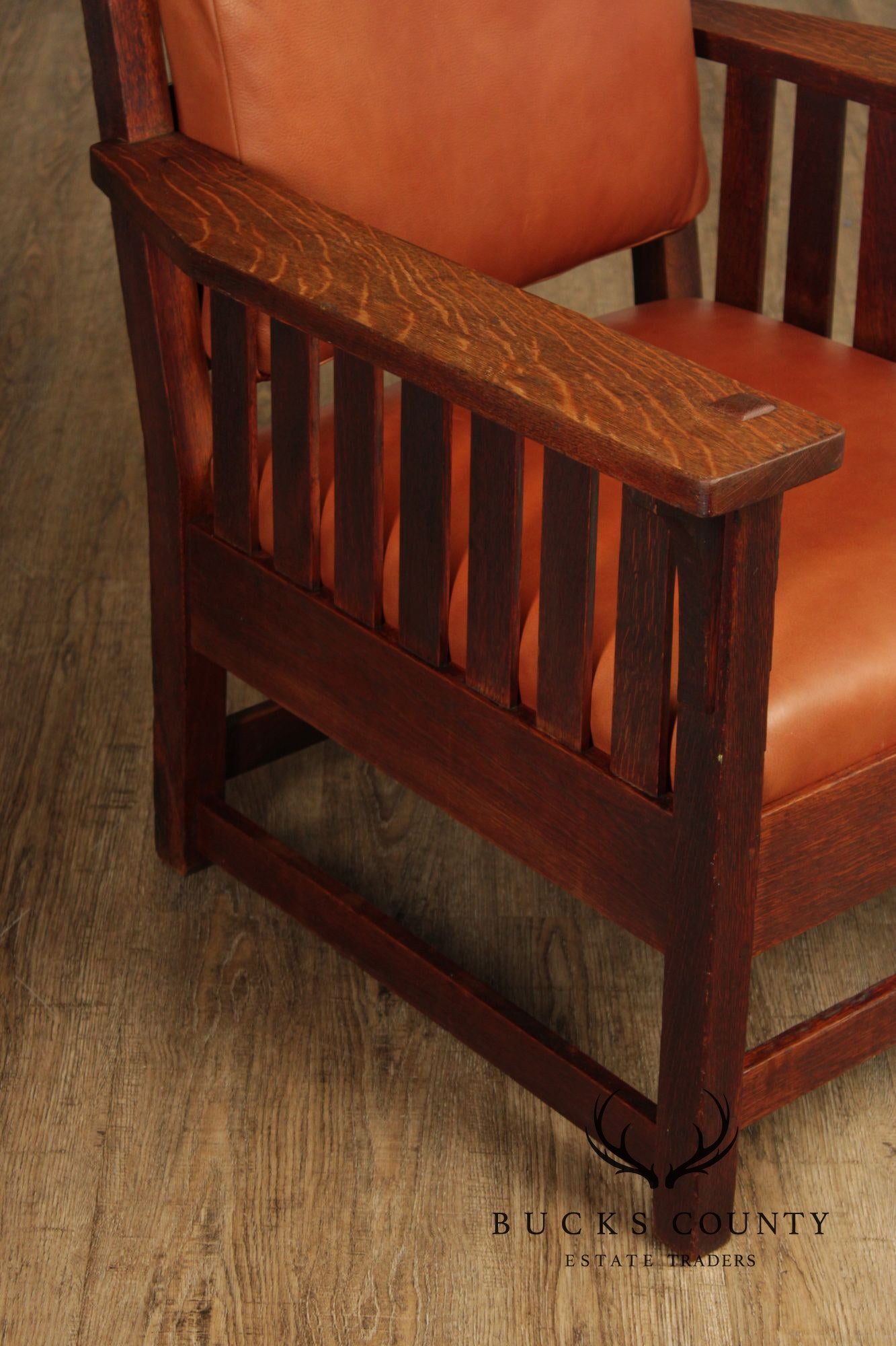 L.&J.G. Stickley Antique Mission Oak Armchair