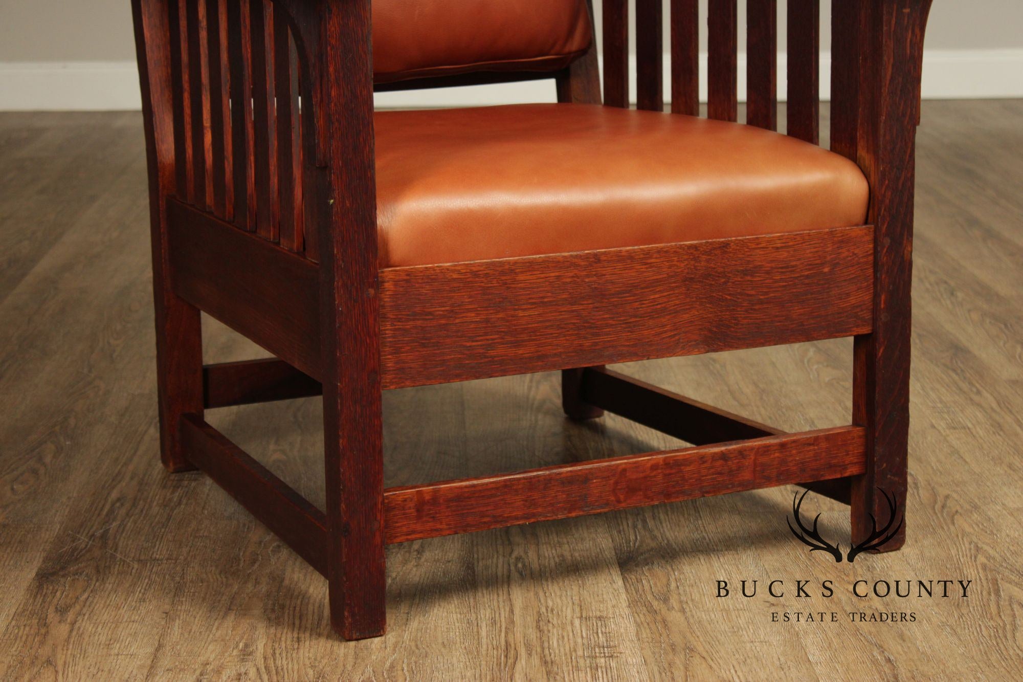 L.&J.G. Stickley Antique Mission Oak Armchair