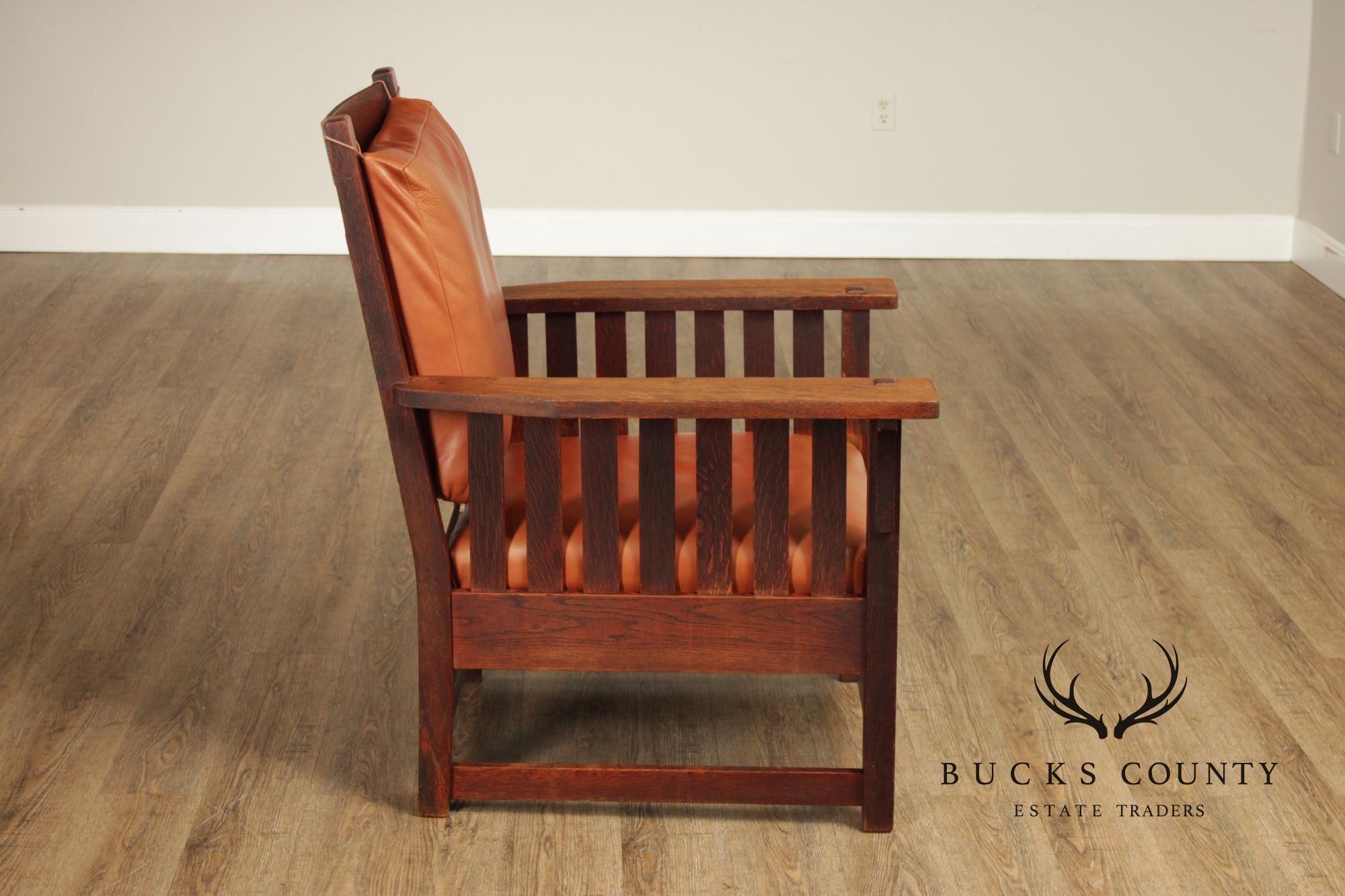 L.&J.G. Stickley Antique Mission Oak Armchair