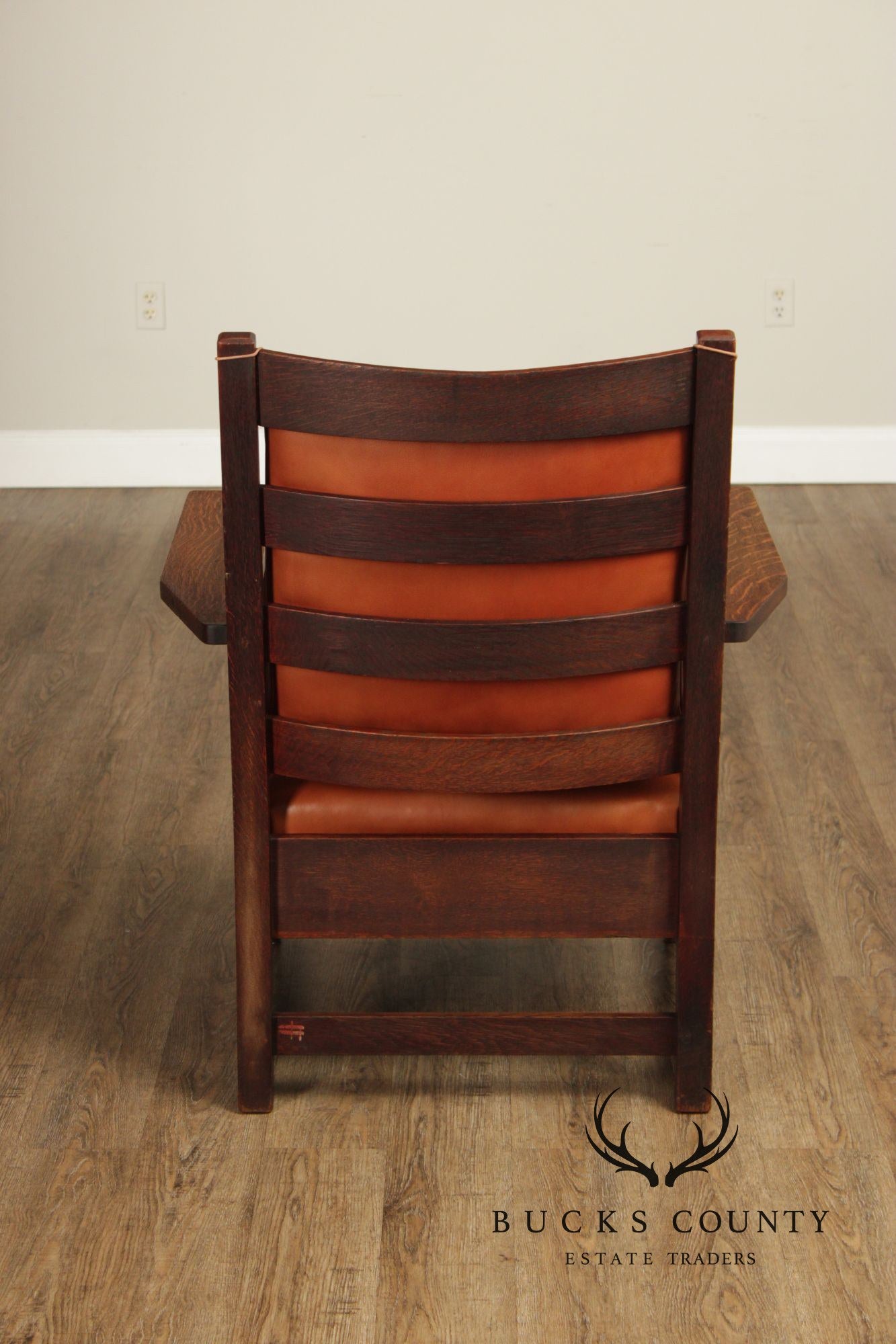 L.&J.G. Stickley Antique Mission Oak Armchair
