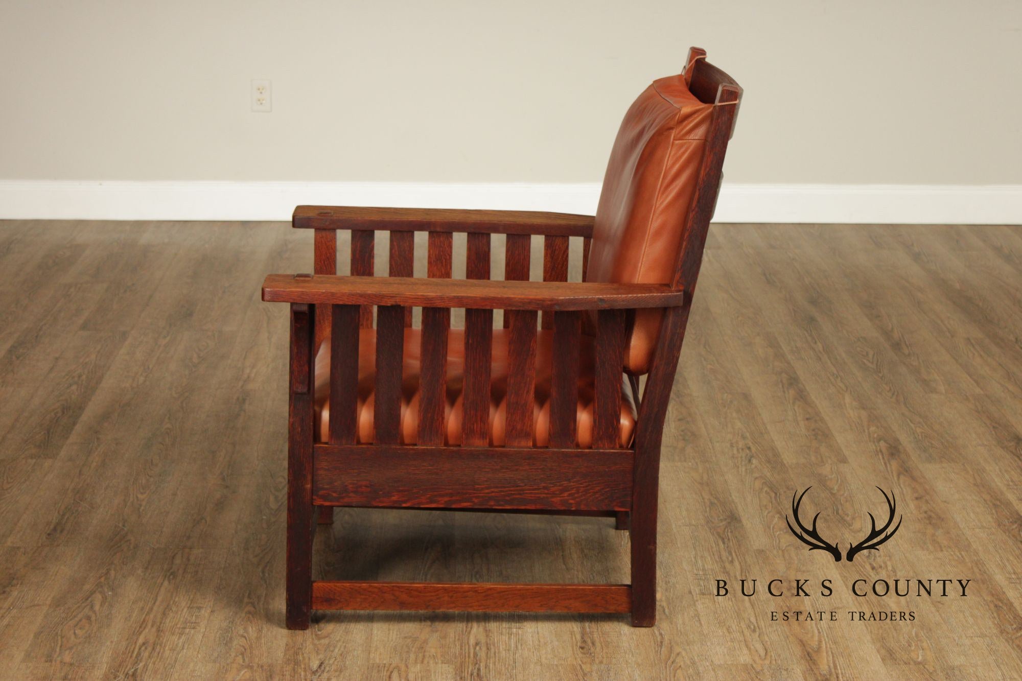 L.&J.G. Stickley Antique Mission Oak Armchair